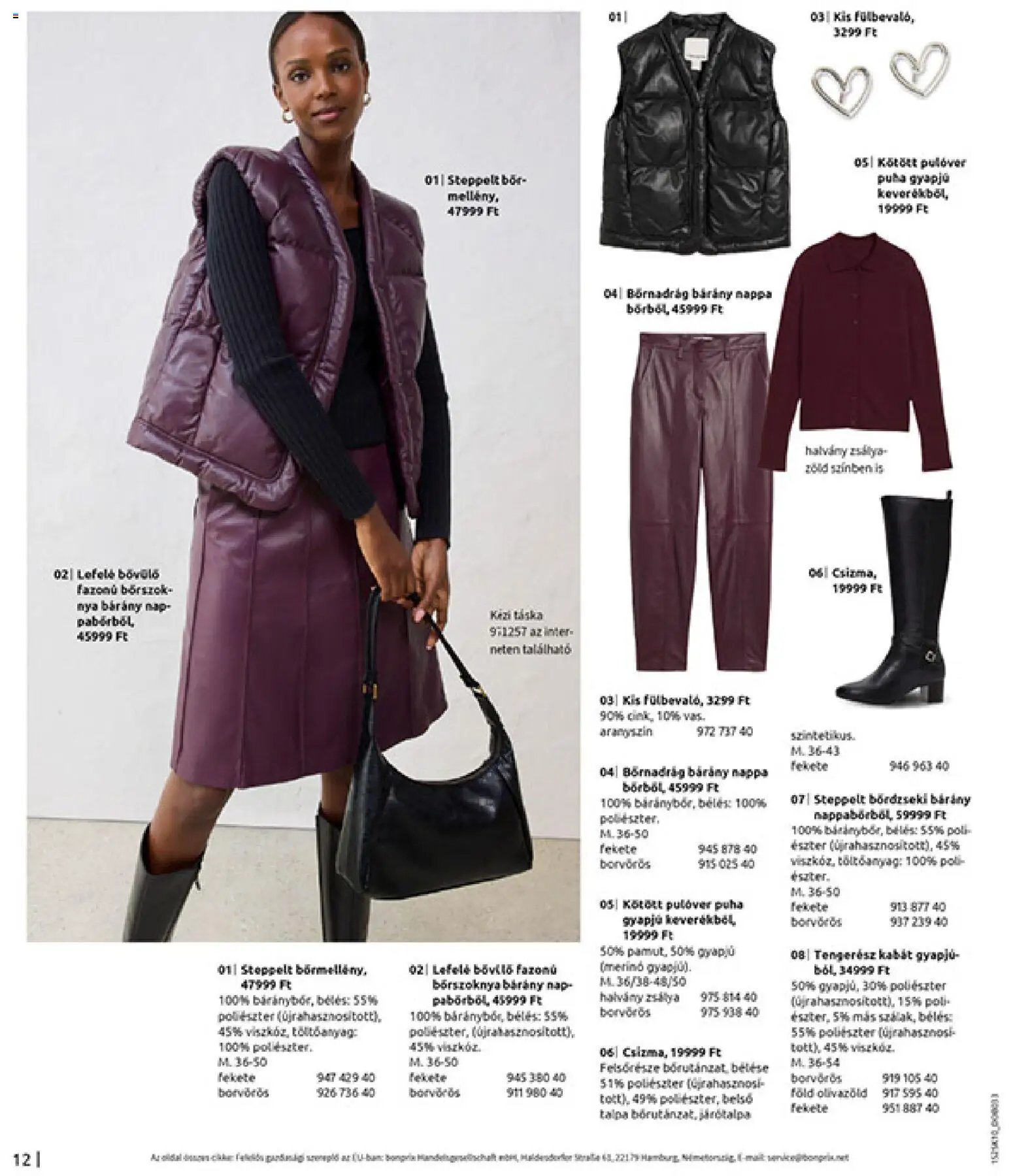Bonprix újság 2025.11.04. Bonprix katalógus - Az ősz stílusában (2025-11-04 - 2025-12-08)
