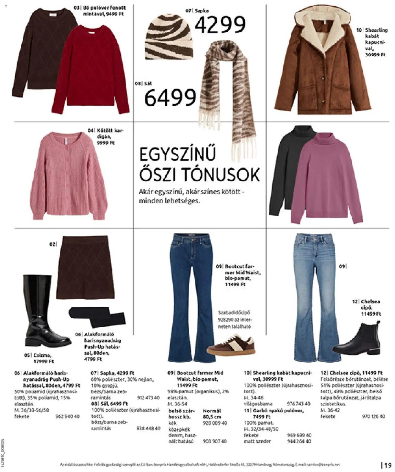 Bonprix újság 2025.11.04. Bonprix katalógus - Az ősz stílusában (2025-11-04 - 2025-12-08)