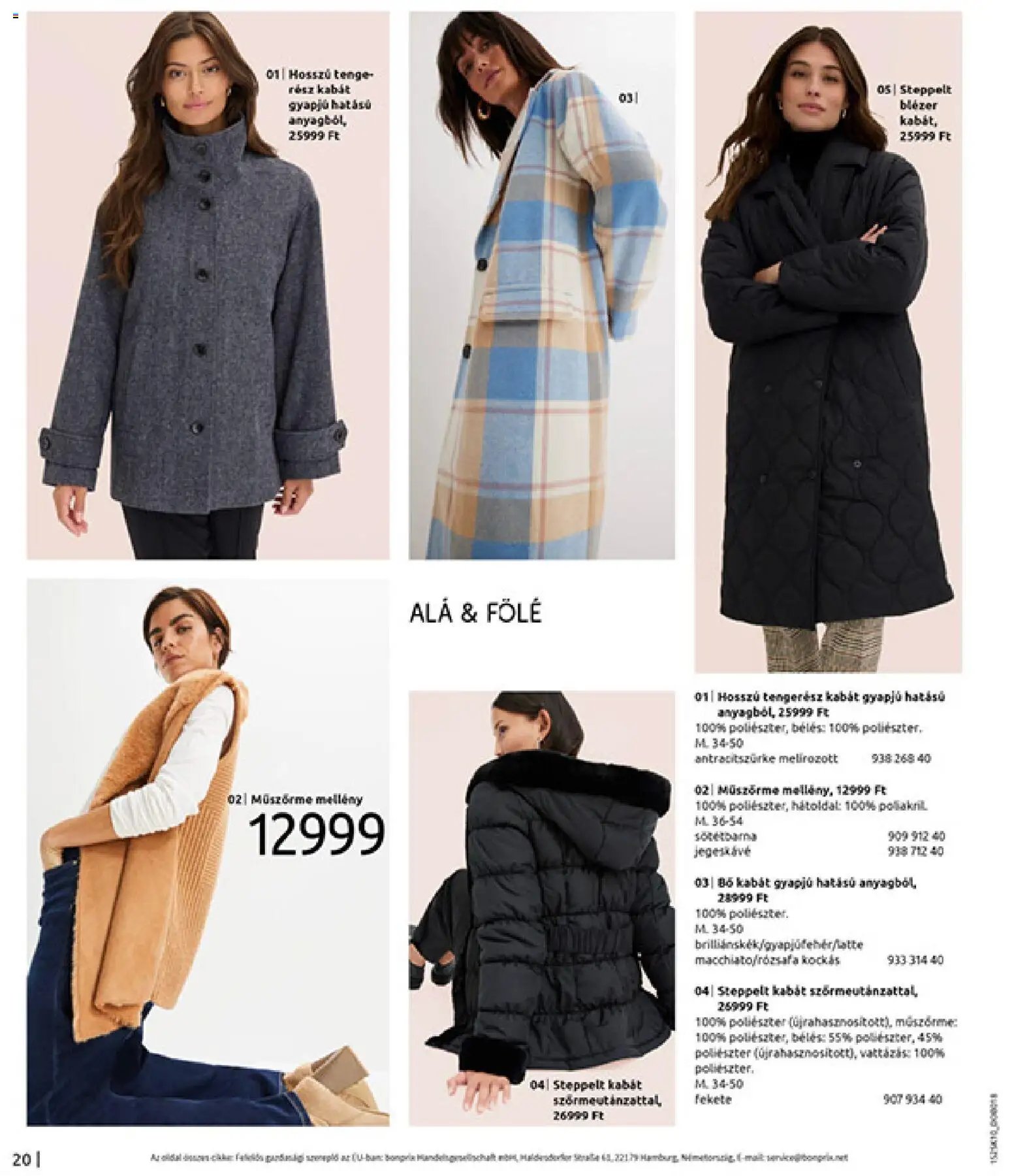 Bonprix újság 2025.11.04. Bonprix katalógus - Az ősz stílusában (2025-11-04 - 2025-12-08)