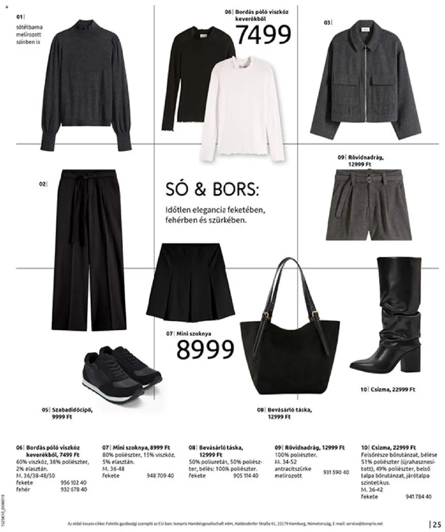 Bonprix újság 2025.11.04. Bonprix katalógus - Az ősz stílusában (2025-11-04 - 2025-12-08)