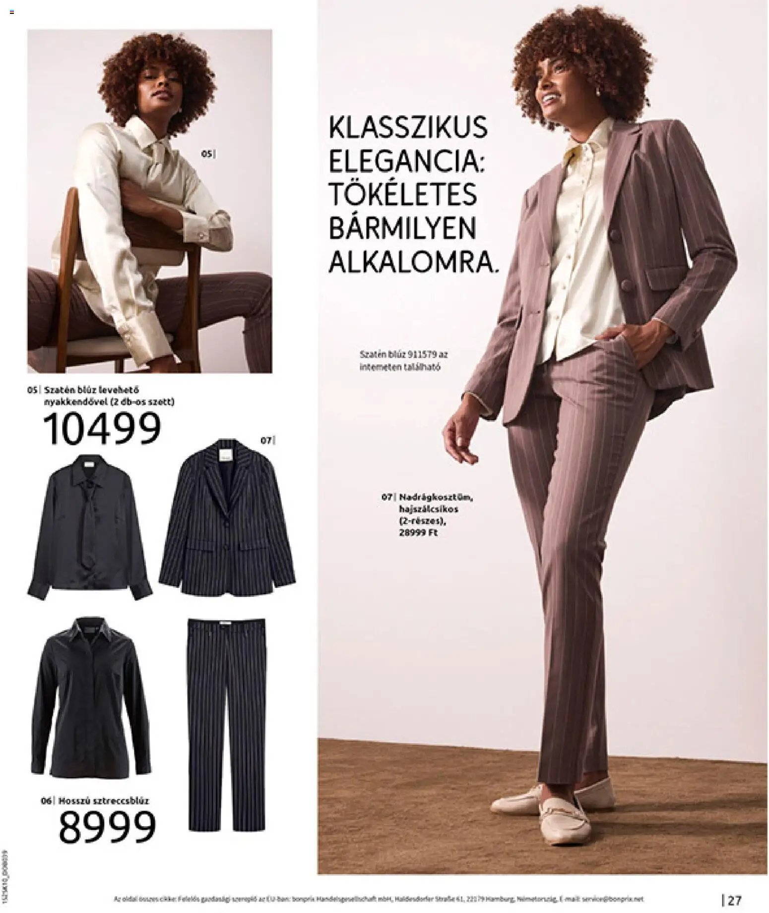 Bonprix újság 2025.11.04. Bonprix katalógus - Az ősz stílusában (2025-11-04 - 2025-12-08)