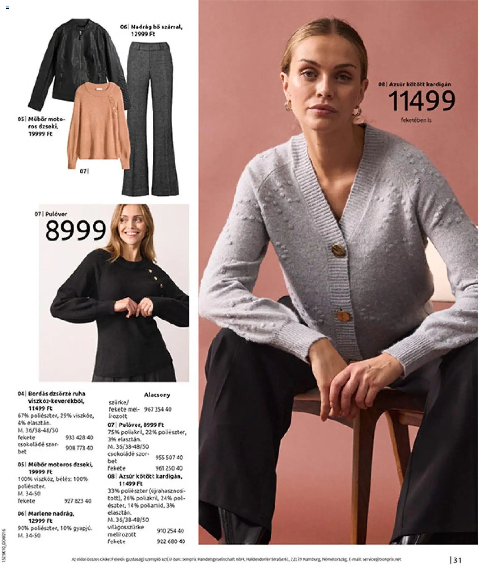 Bonprix újság 2025.11.04. Bonprix katalógus - Az ősz stílusában (2025-11-04 - 2025-12-08)