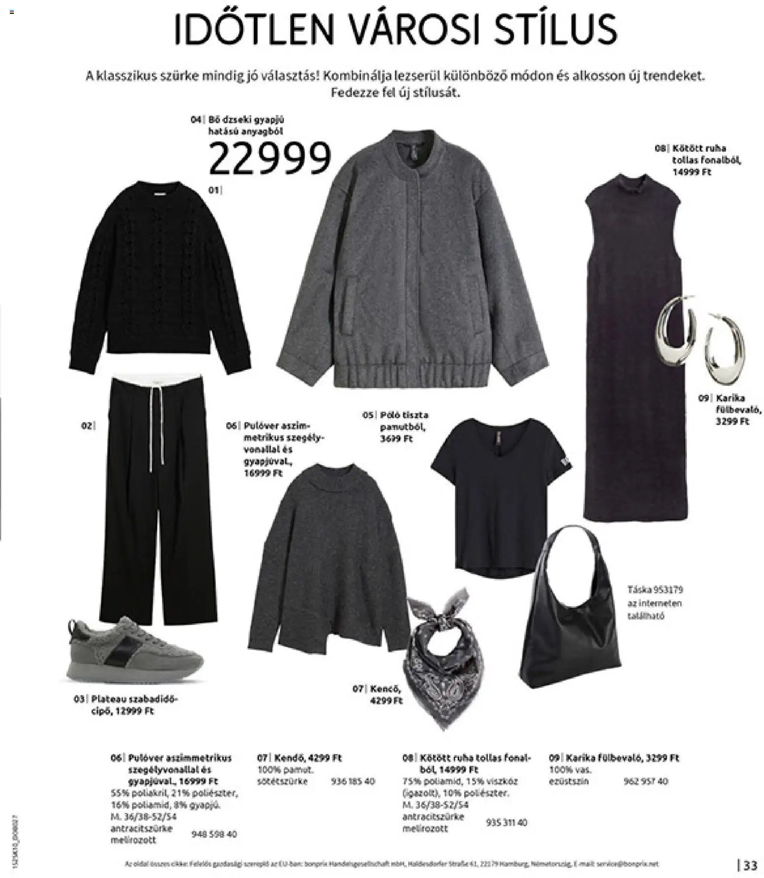 Bonprix újság 2025.11.04. Bonprix katalógus - Az ősz stílusában (2025-11-04 - 2025-12-08)