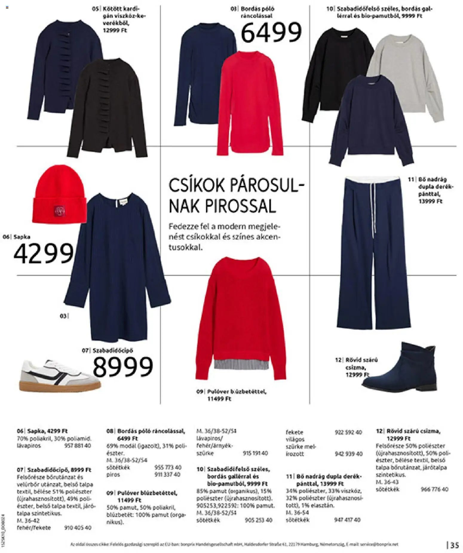 Bonprix újság 2025.11.04. Bonprix katalógus - Az ősz stílusában (2025-11-04 - 2025-12-08)