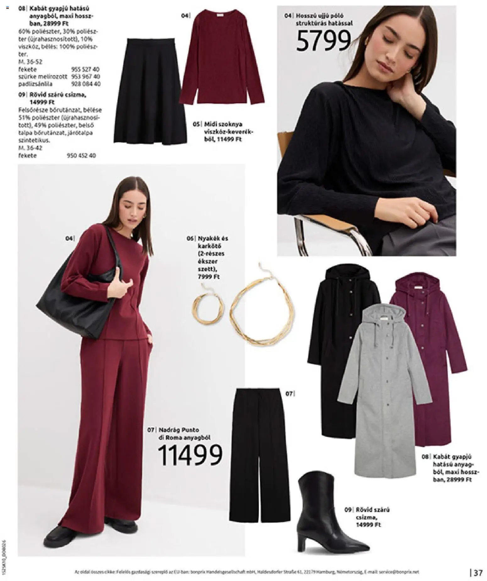 Bonprix újság 2025.11.04. Bonprix katalógus - Az ősz stílusában (2025-11-04 - 2025-12-08)