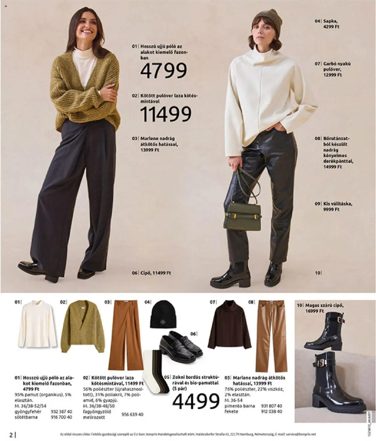 Bonprix újság 2025.11.04. Bonprix katalógus - Az ősz stílusában (2025-11-04 - 2025-12-08)