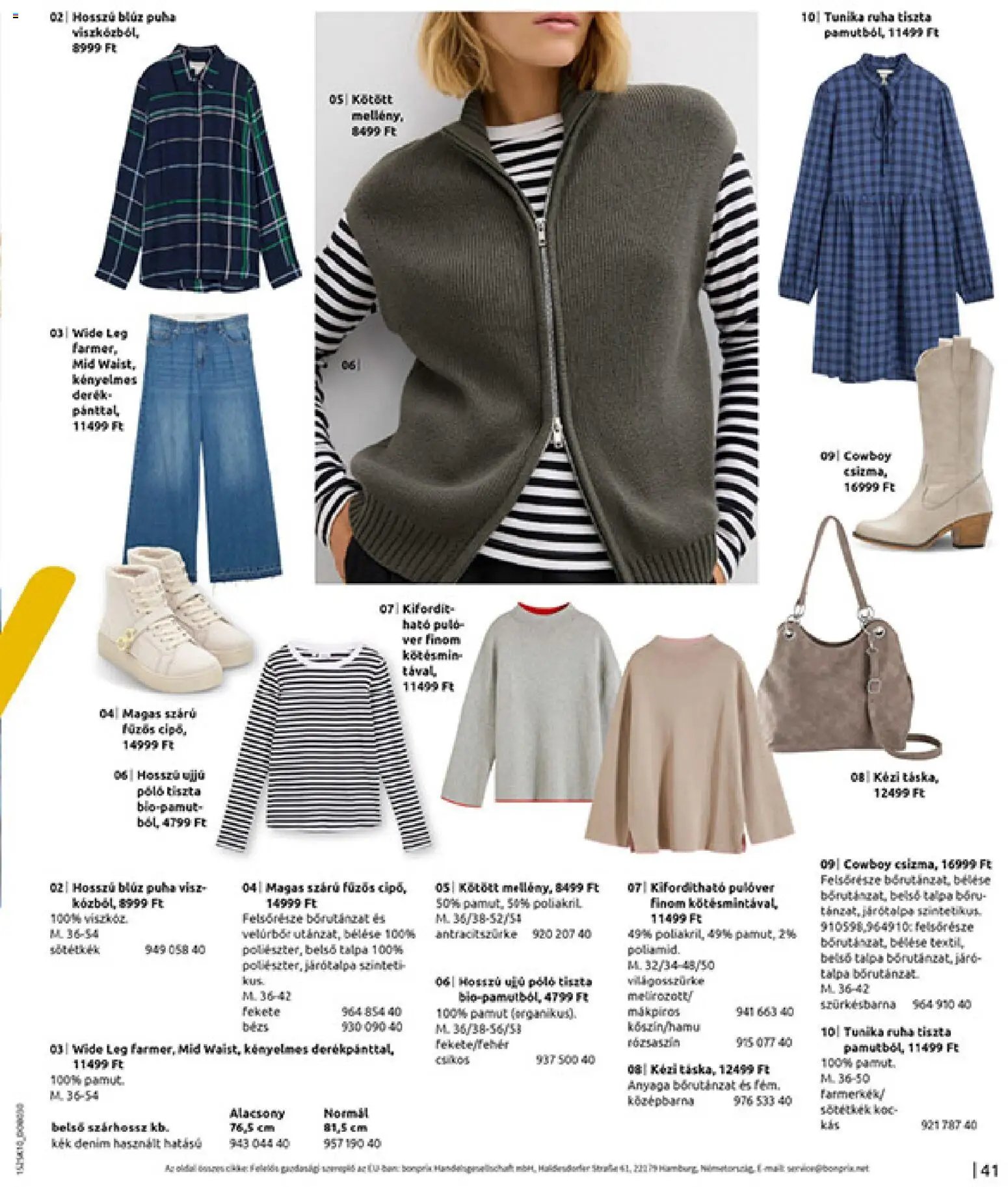 Bonprix újság 2025.11.04. Bonprix katalógus - Az ősz stílusában (2025-11-04 - 2025-12-08)