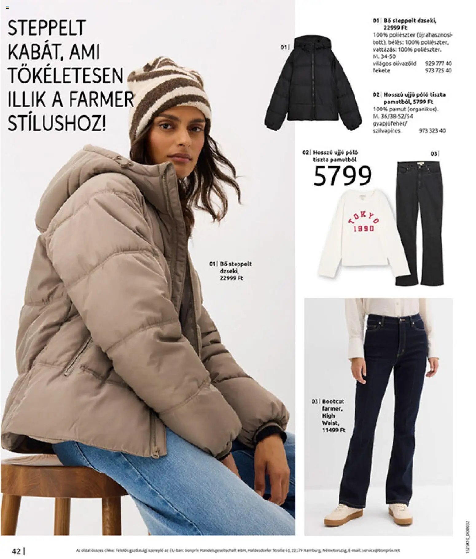 Bonprix újság 2025.11.04. Bonprix katalógus - Az ősz stílusában (2025-11-04 - 2025-12-08)