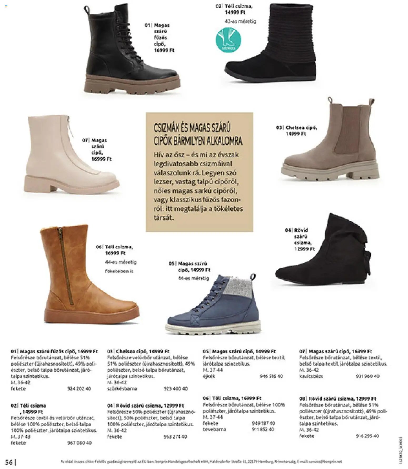 Bonprix újság 2025.11.04. Bonprix katalógus - Az ősz stílusában (2025-11-04 - 2025-12-08)