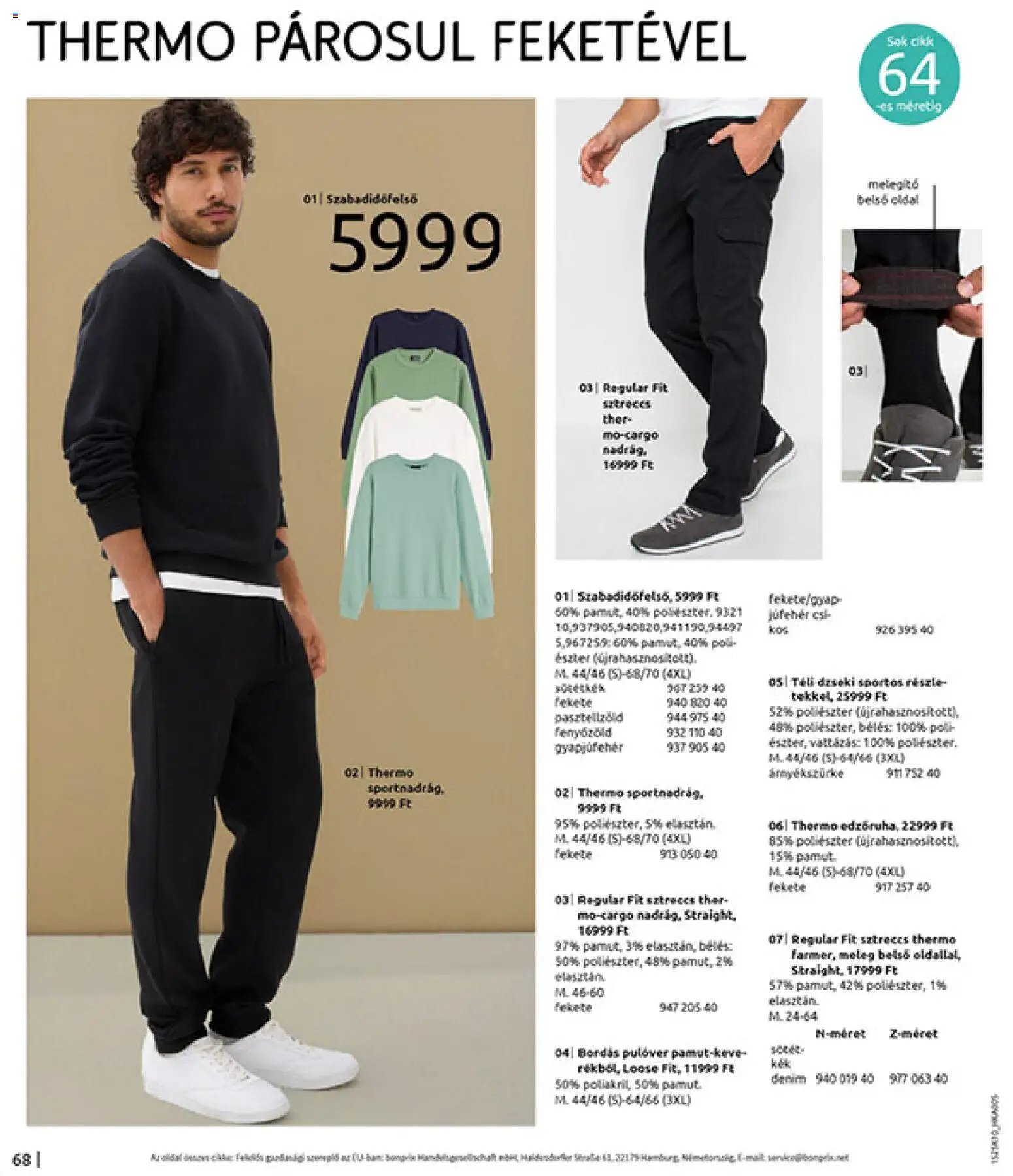 Bonprix újság 2025.11.04. Bonprix katalógus - Az ősz stílusában (2025-11-04 - 2025-12-08)