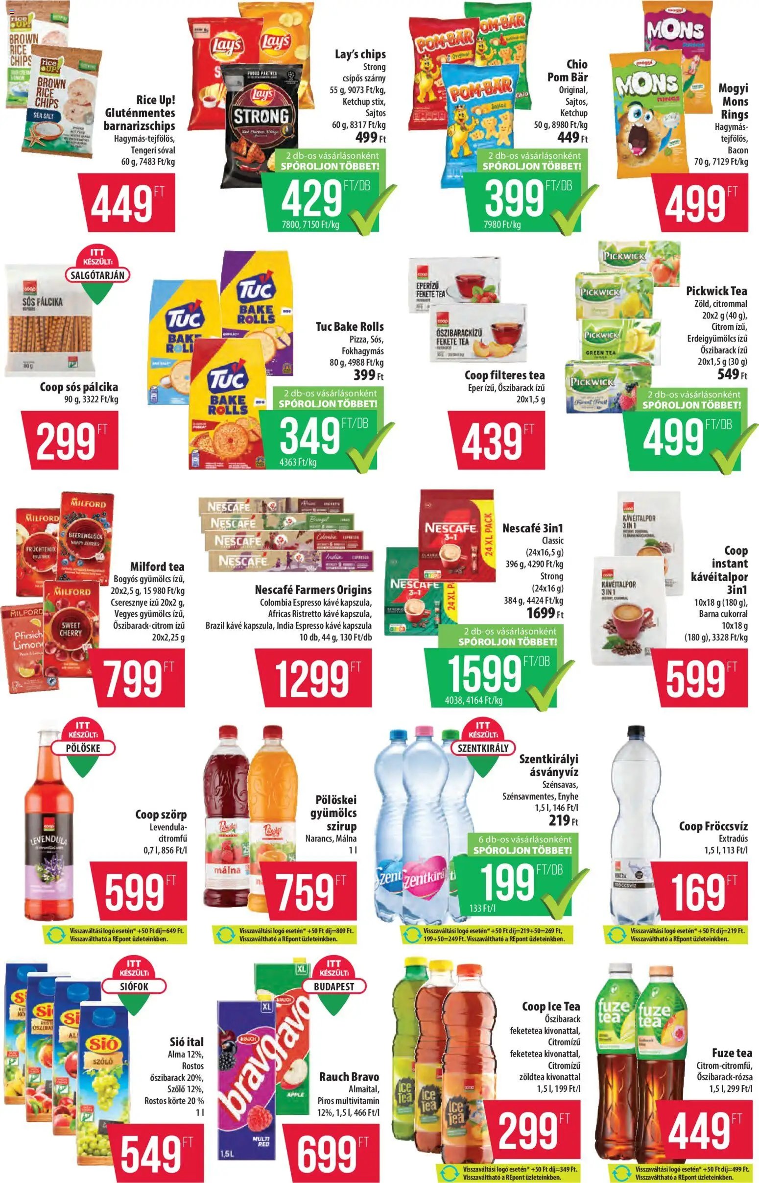 COOP újság 2025.11.27. Tisza - Szuper Plusz (2025-11-27 - 2025-12-03)