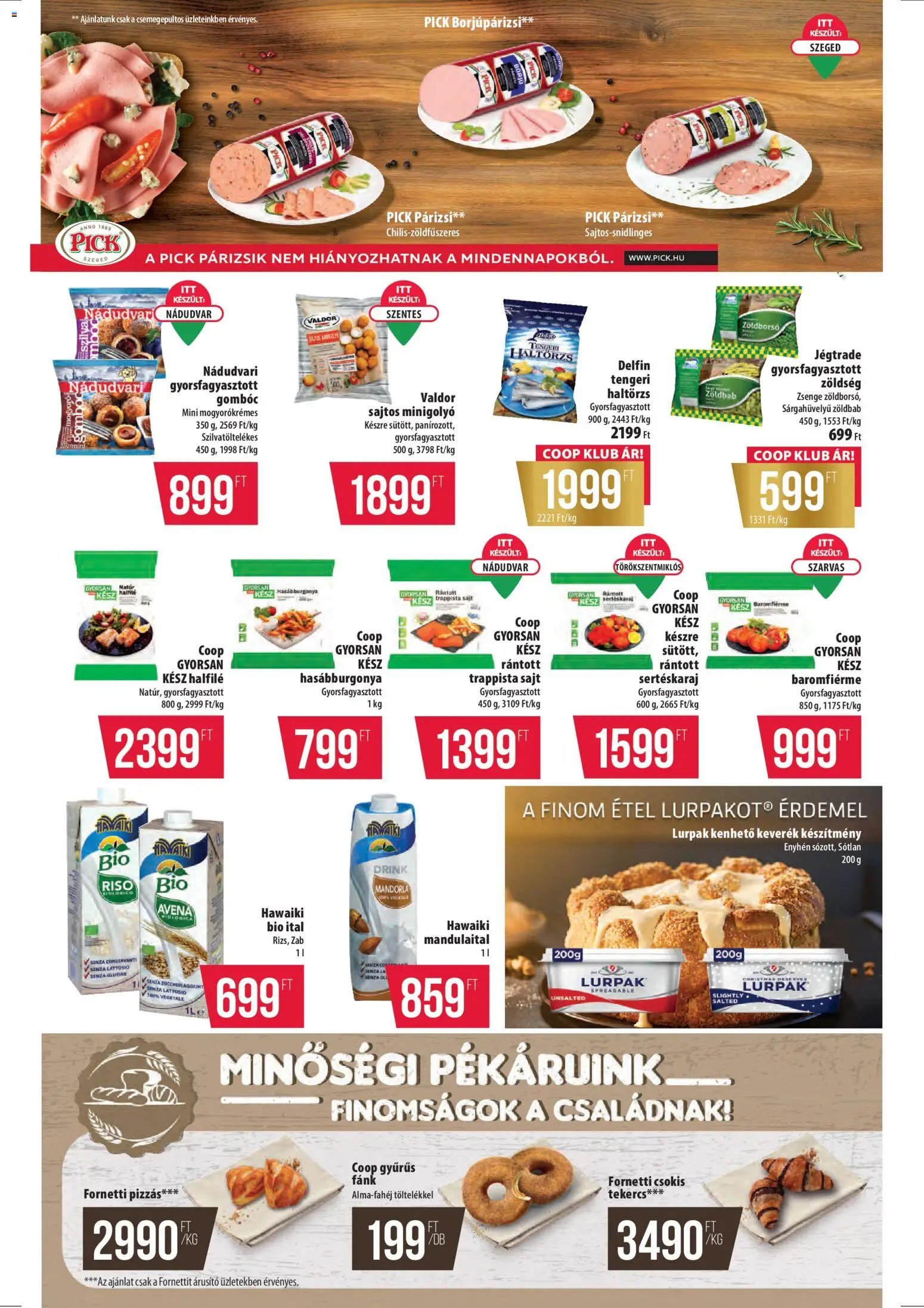 COOP újság 2025.11.27. Tisza - Szuper Plusz (2025-11-27 - 2025-12-03)