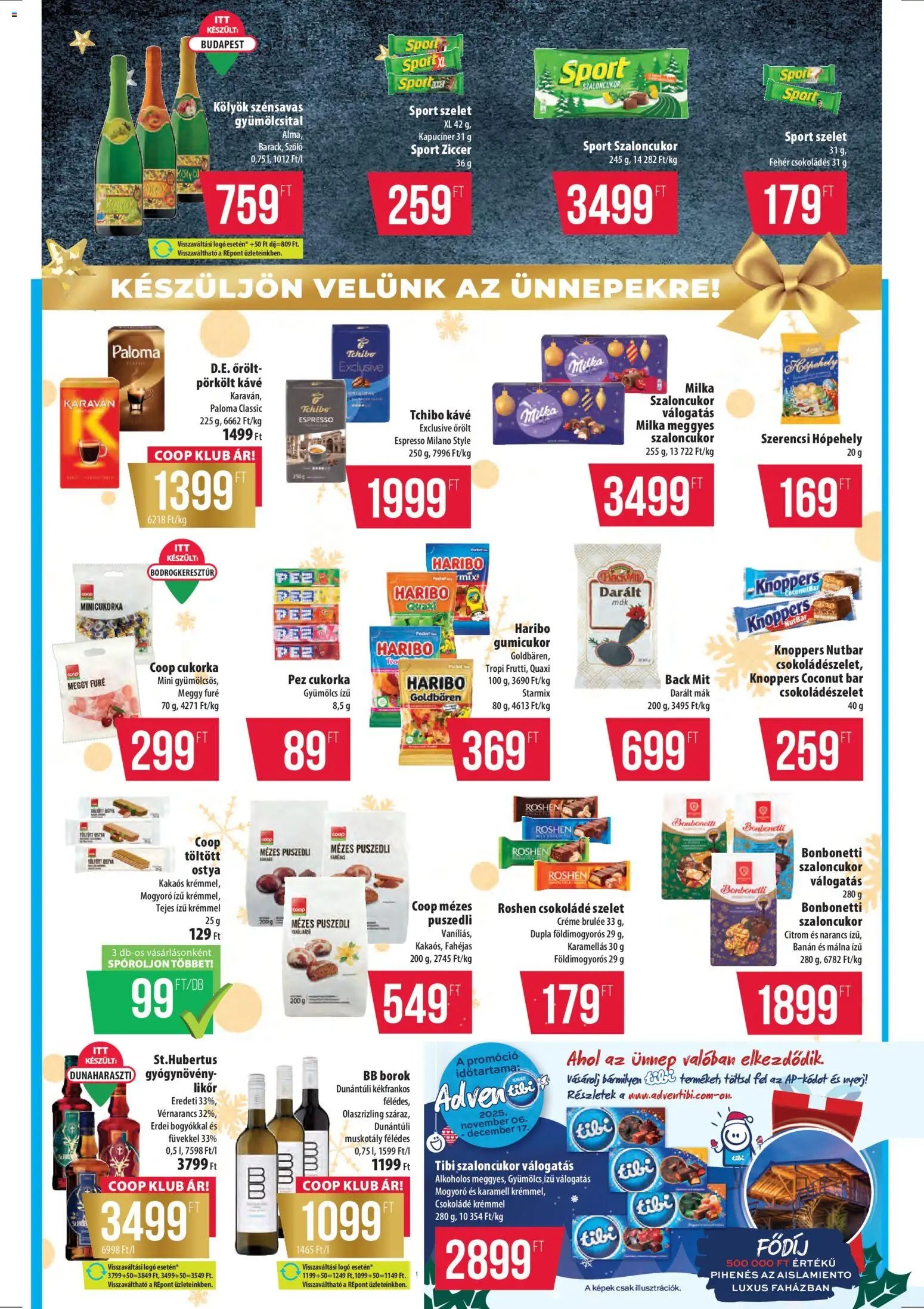 COOP újság 2025.11.27. Tisza - Szuper Plusz (2025-11-27 - 2025-12-03)