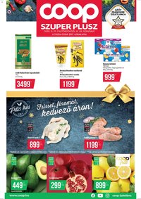 COOP újság 2025.11.27. Tisza - Szuper Plusz (2025-11-27 - 2025-12-03)