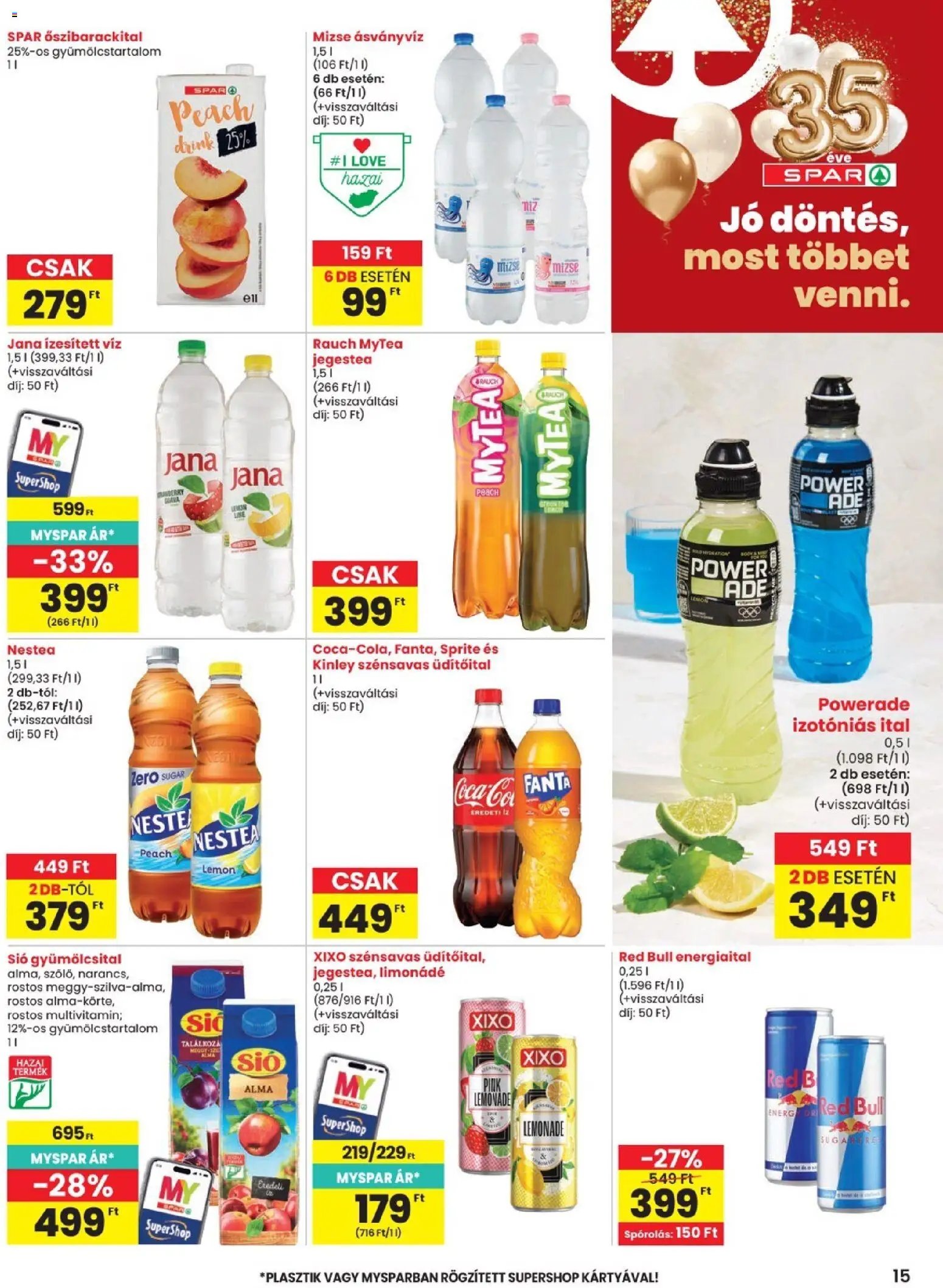 Spar újság 2026.08.13. Spar akciós újság