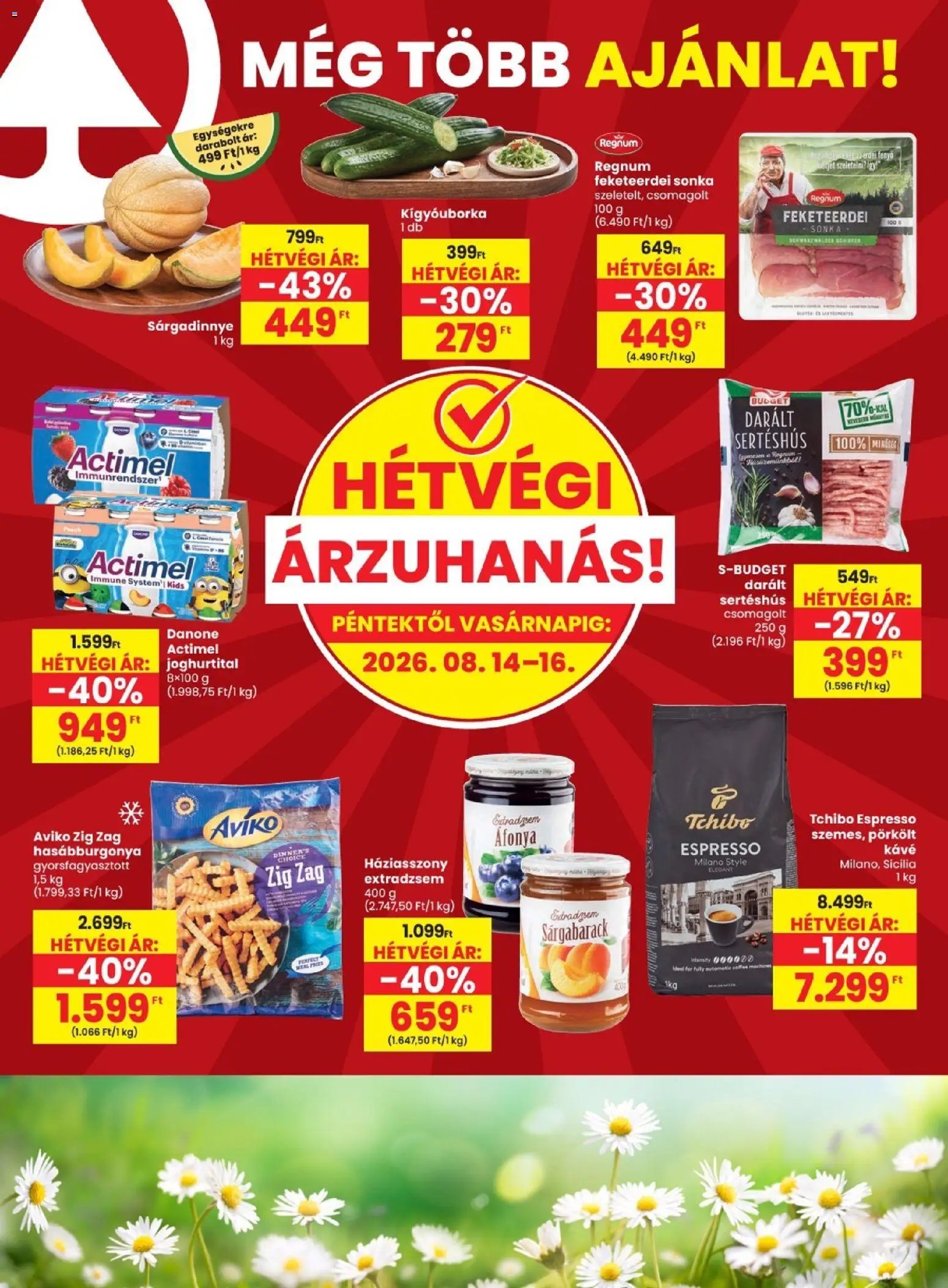 Spar újság 2026.08.13. Spar akciós újság
