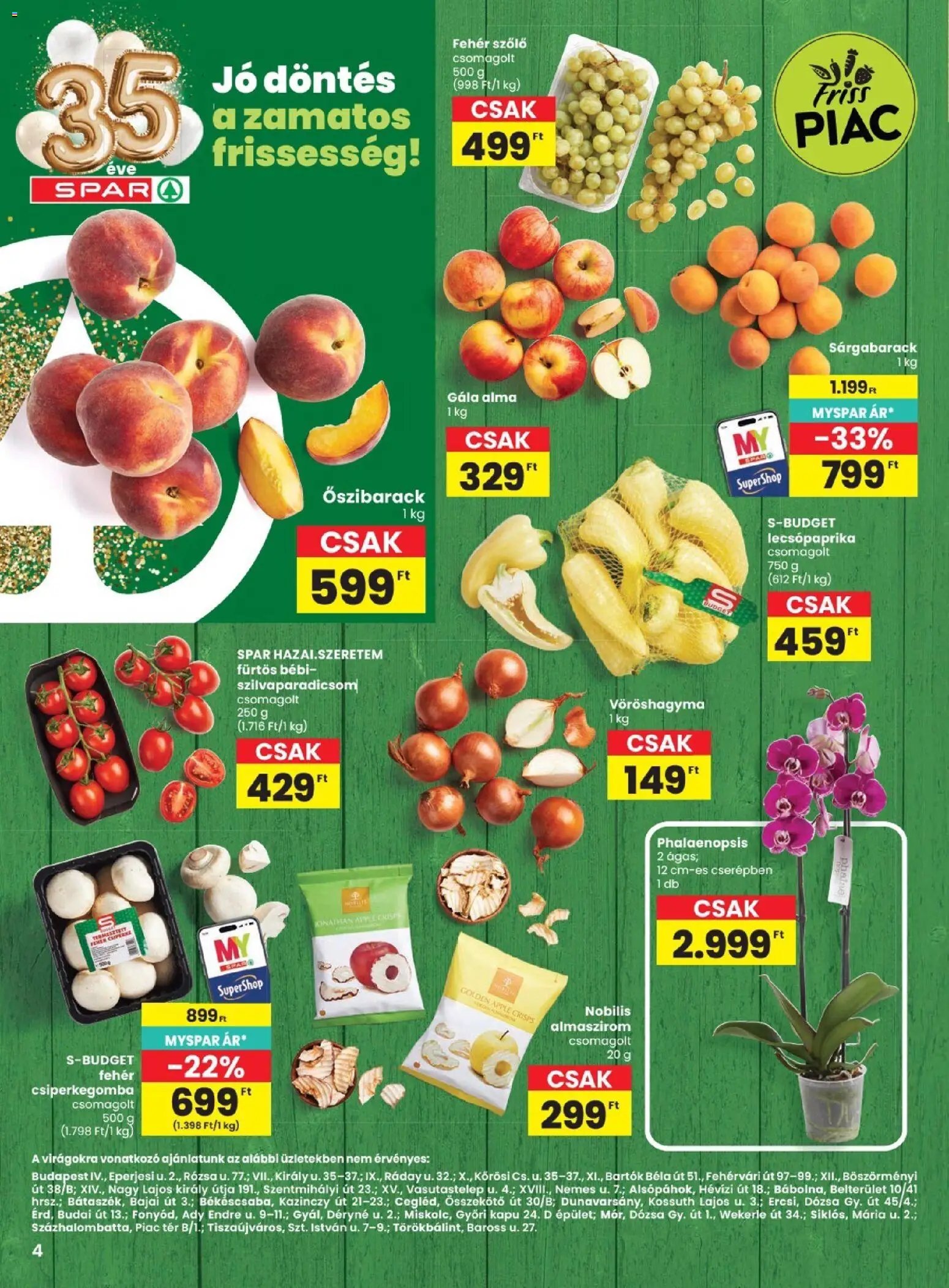Spar újság 2026.08.13. Spar akciós újság