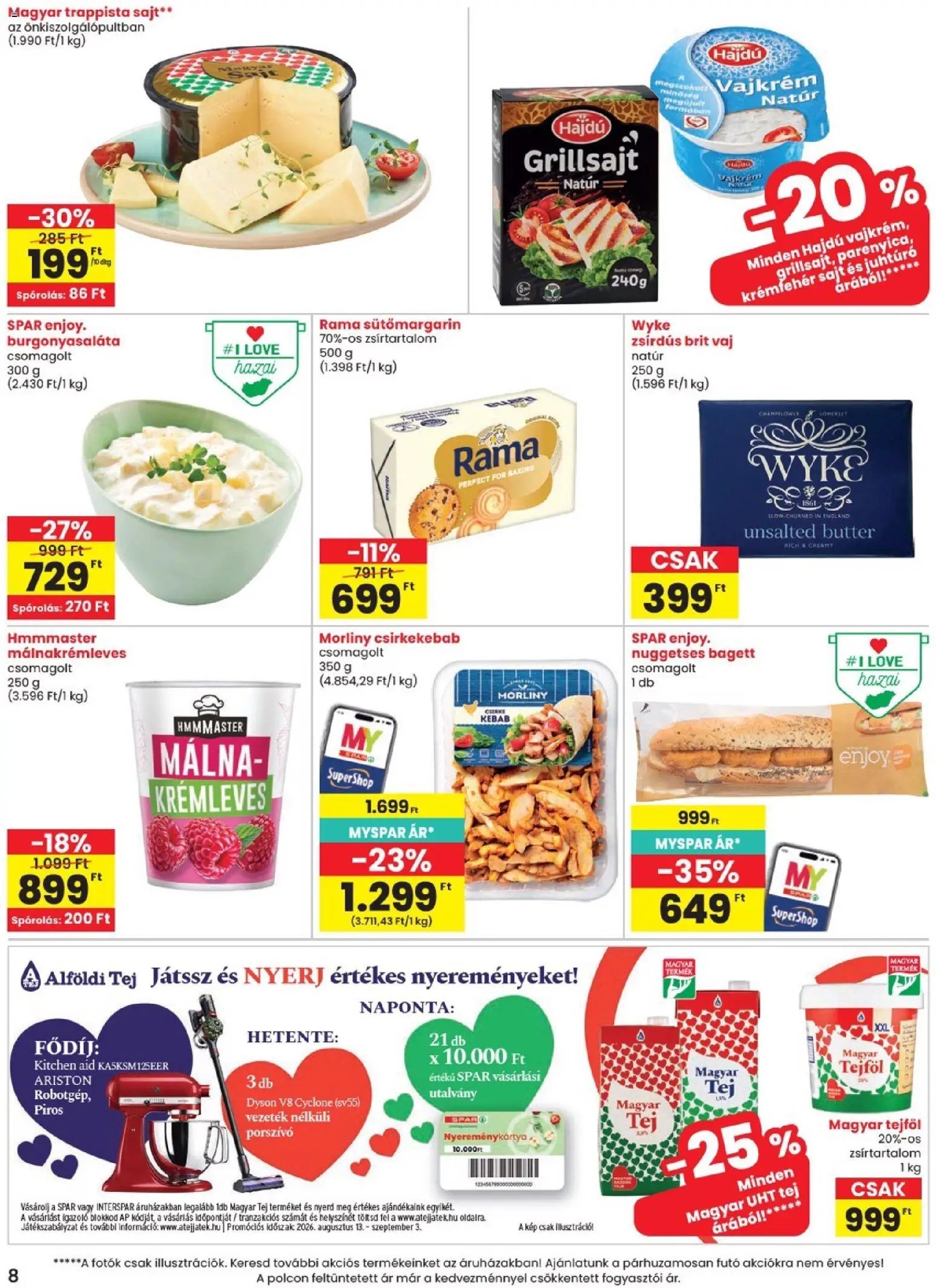 Spar újság 2026.08.13. Spar akciós újság