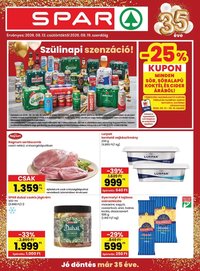 Spar újság 2026.08.13. Spar akciós újság
