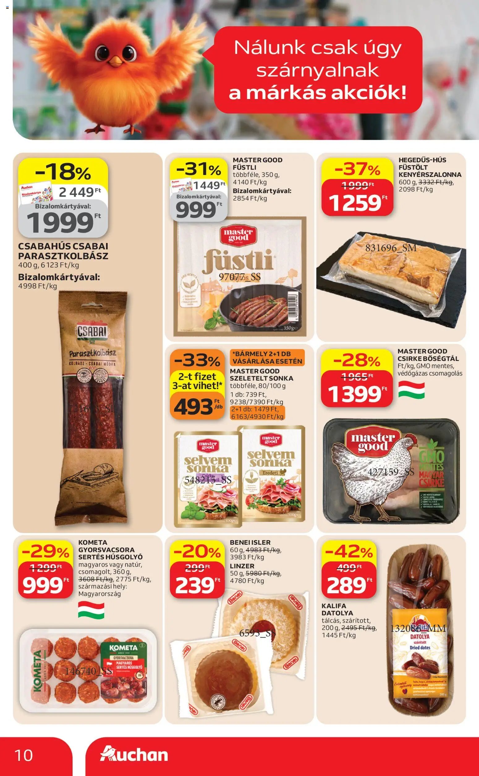 Auchan újság 2026.04.09. Auchan Szupermarket akciós újság (2026-04-09 - 2026-04-15)