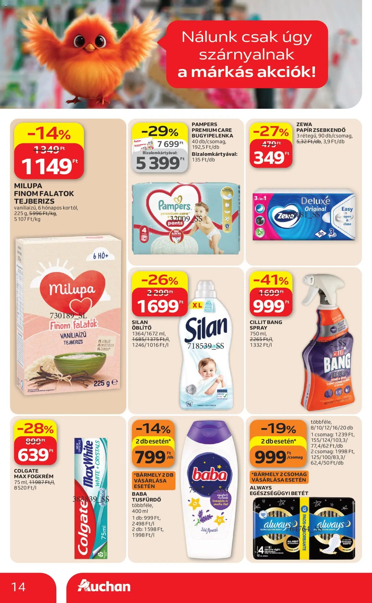 Auchan újság 2026.04.09. Auchan Szupermarket akciós újság (2026-04-09 - 2026-04-15)