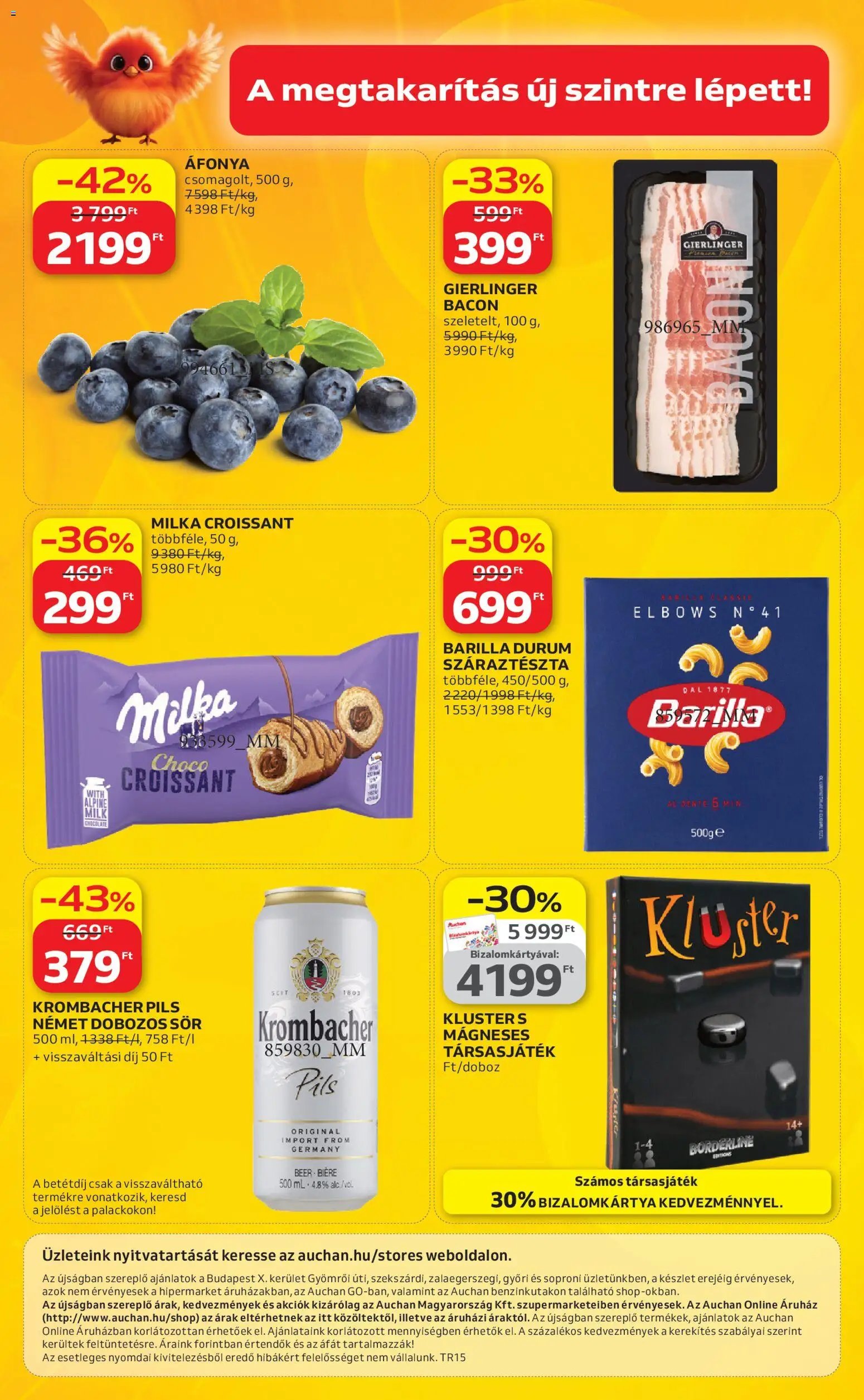 Auchan újság 2026.04.09. Auchan Szupermarket akciós újság (2026-04-09 - 2026-04-15)