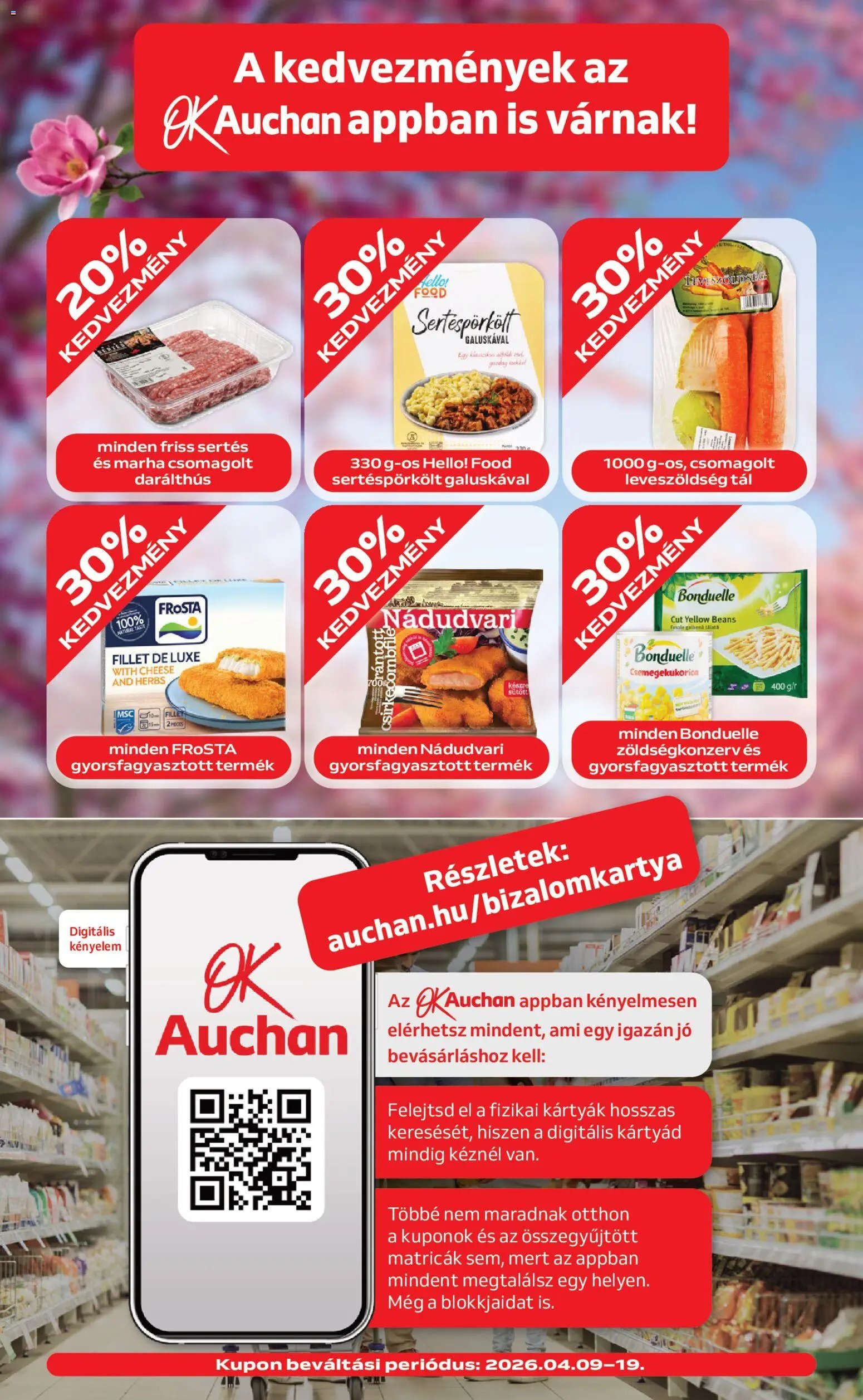 Auchan újság 2026.04.09. Auchan Szupermarket akciós újság (2026-04-09 - 2026-04-15)