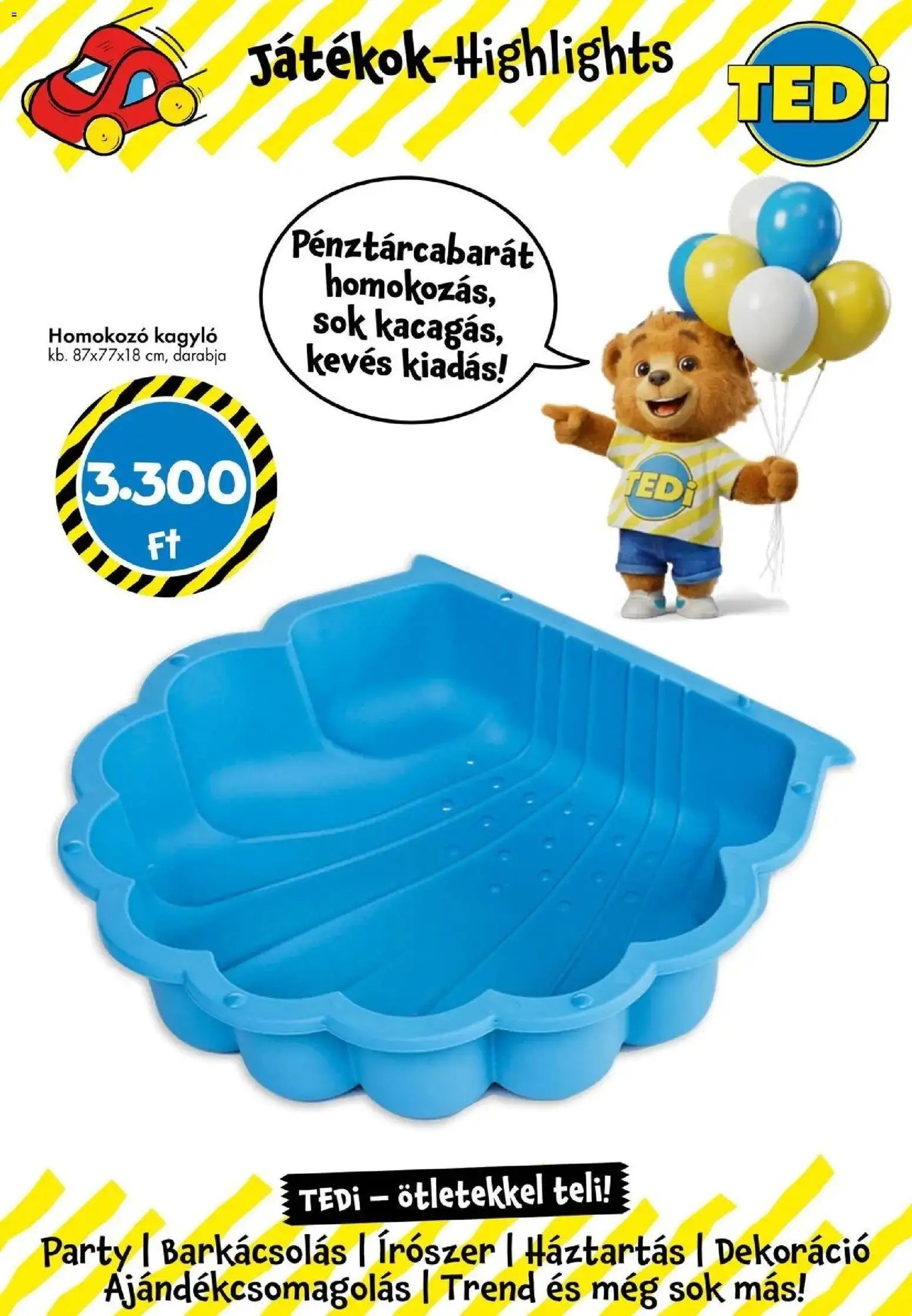 TEDi újság 2026.06.19. TEDi akciós újság Új nyitás Mezőkövesd