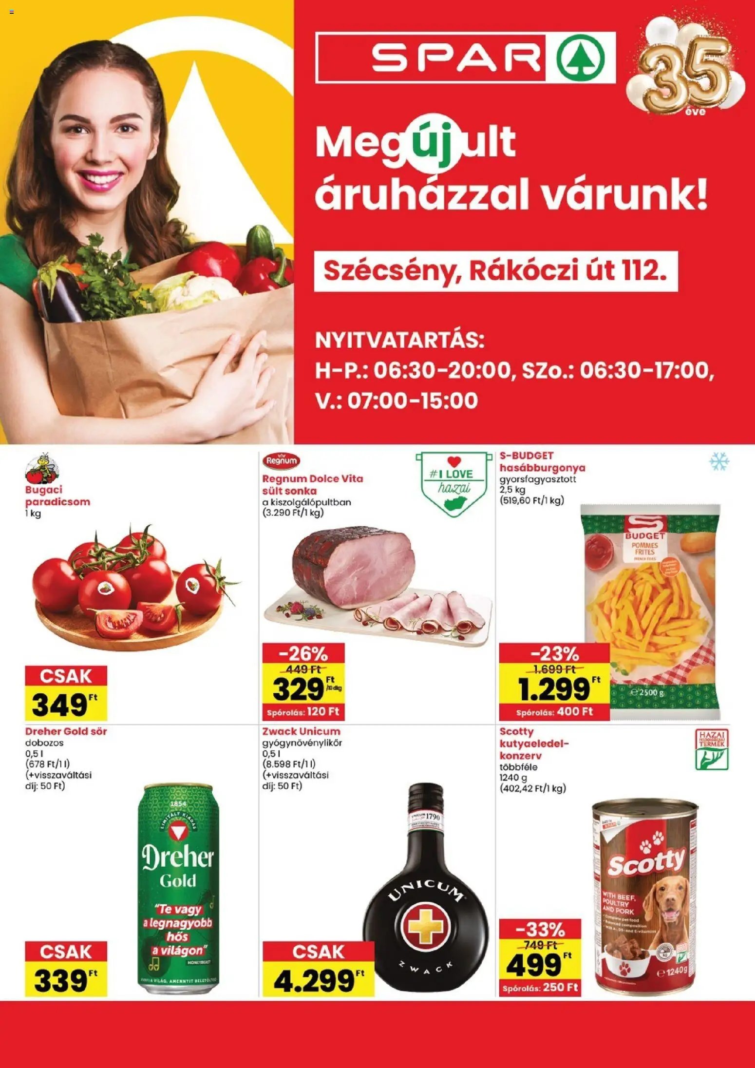 Spar újság 2026.07.16. Spar Szécsény szórólap