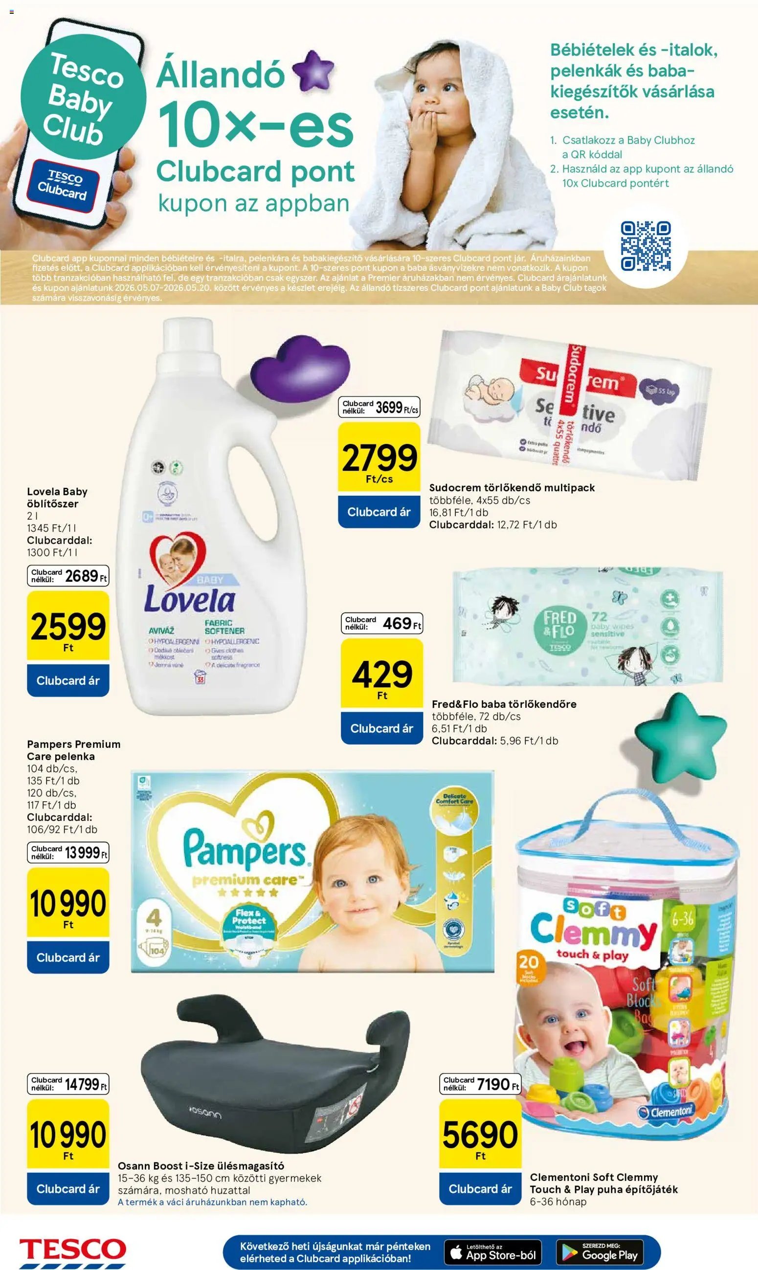 Tesco újság 2026.05.07. Tesco aktuális akciós újság (2026-05-07 - 2026-05-13)
