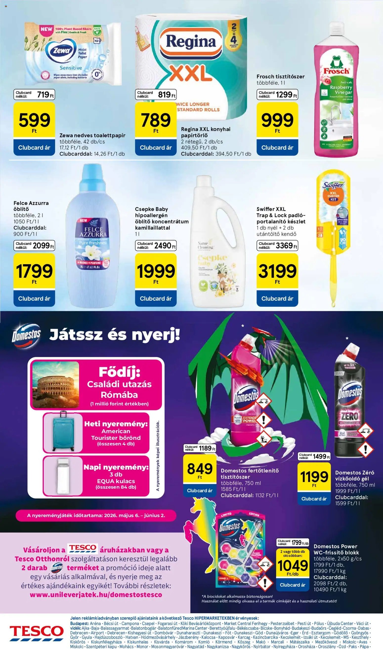 Tesco újság 2026.05.07. Tesco aktuális akciós újság (2026-05-07 - 2026-05-13)