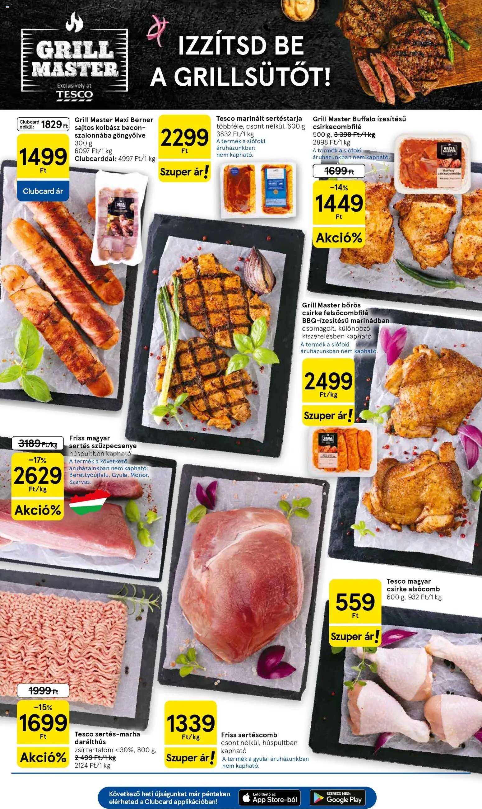 Tesco újság 2026.05.07. Tesco aktuális akciós újság (2026-05-07 - 2026-05-13)