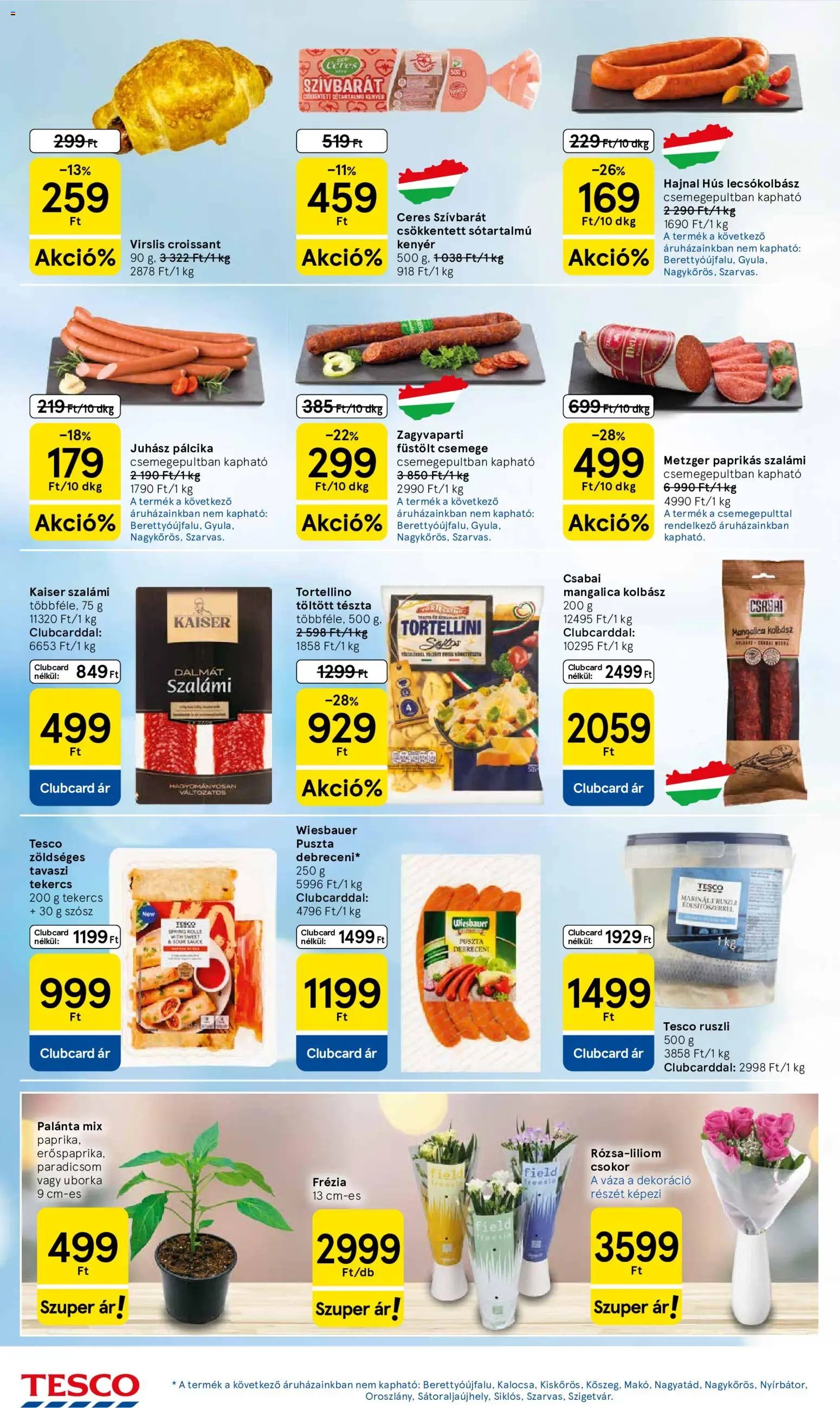 Tesco újság 2026.05.07. Tesco aktuális akciós újság (2026-05-07 - 2026-05-13)
