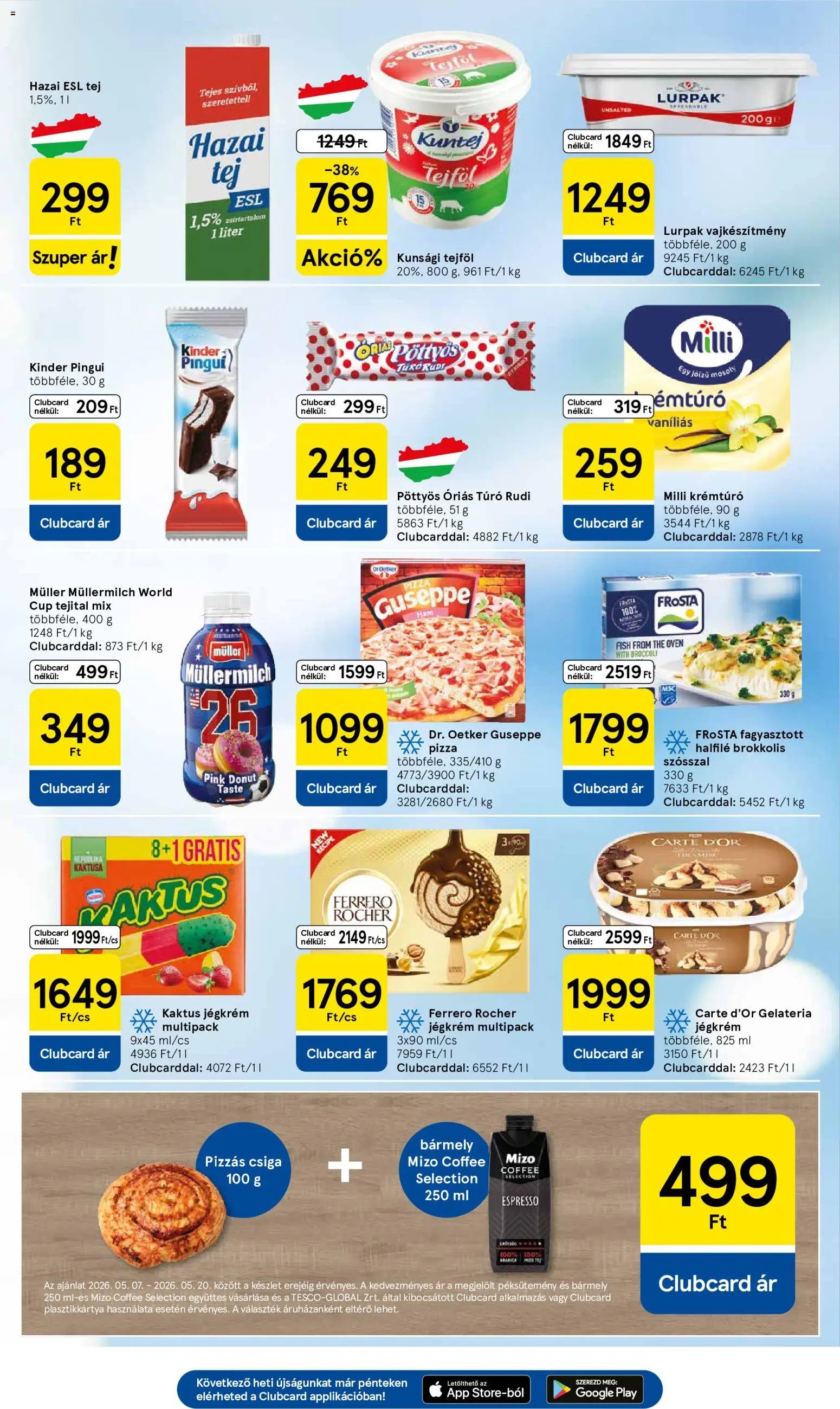 Tesco újság 2026.05.07. Tesco aktuális akciós újság (2026-05-07 - 2026-05-13)