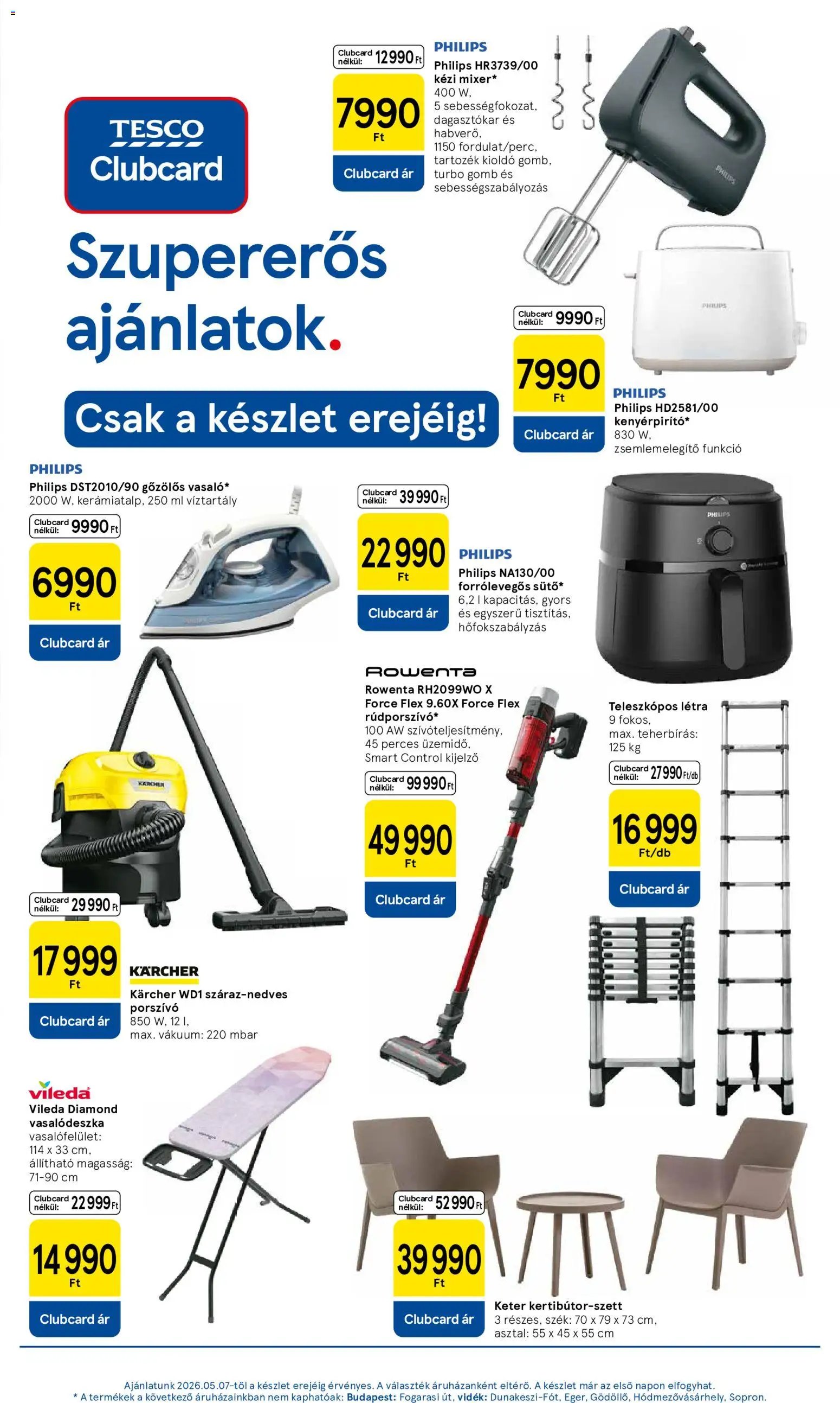 Tesco újság 2026.05.07. Tesco aktuális akciós újság (2026-05-07 - 2026-05-13)