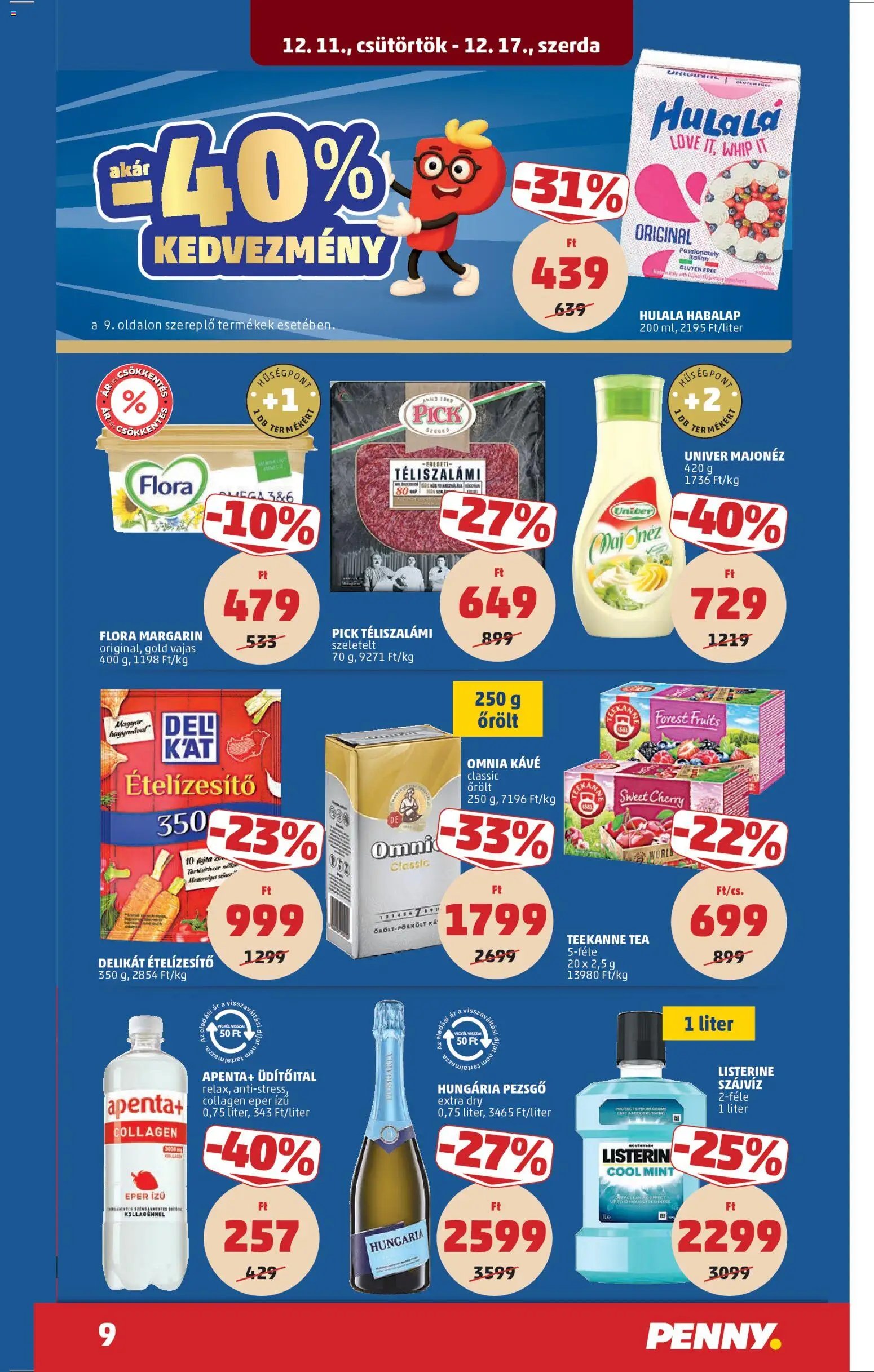 PENNY újság 2025.12.11. Akciós újság PENNY (2025-12-11 - 2025-12-17)