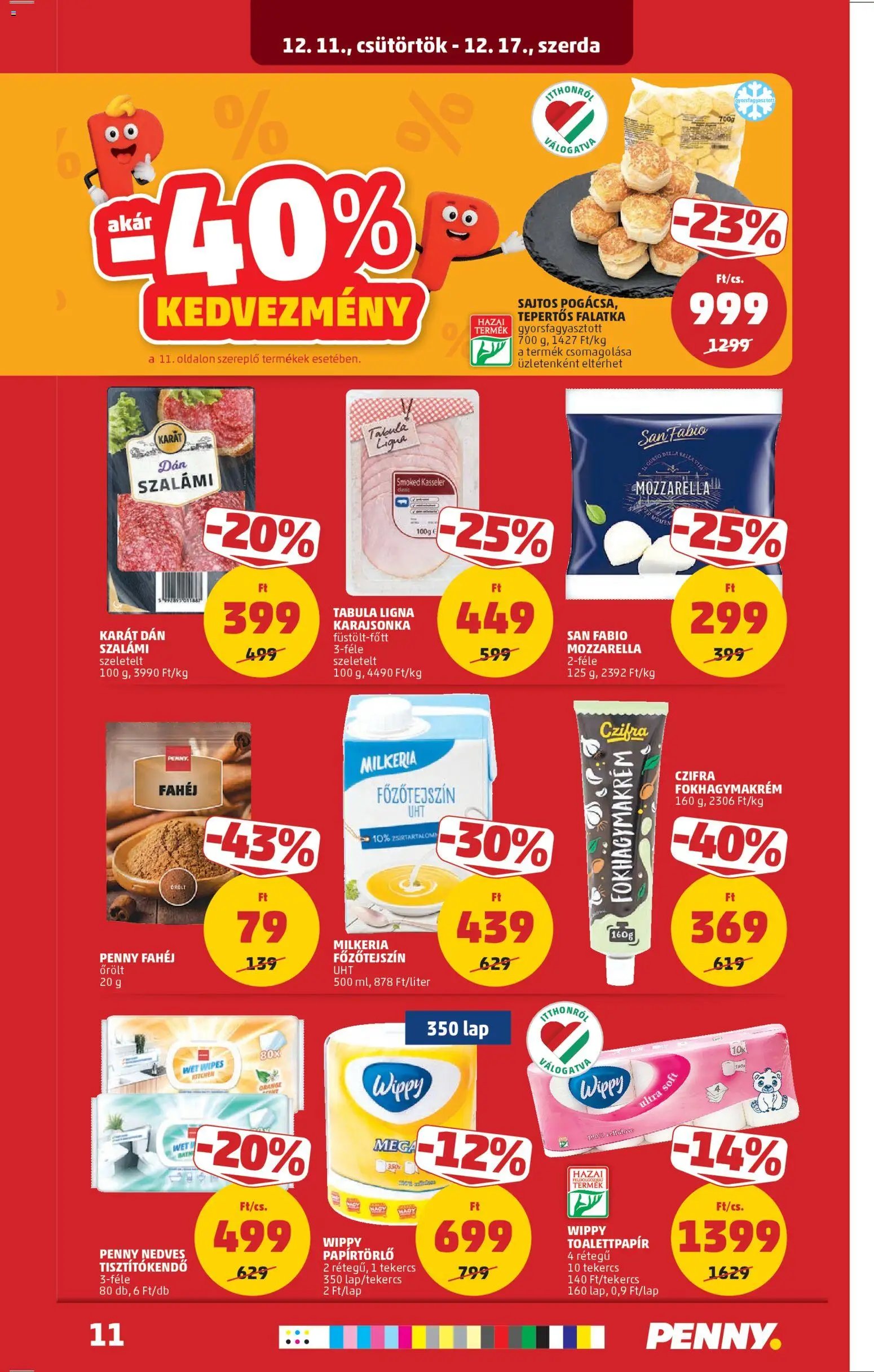 PENNY újság 2025.12.11. Akciós újság PENNY (2025-12-11 - 2025-12-17)