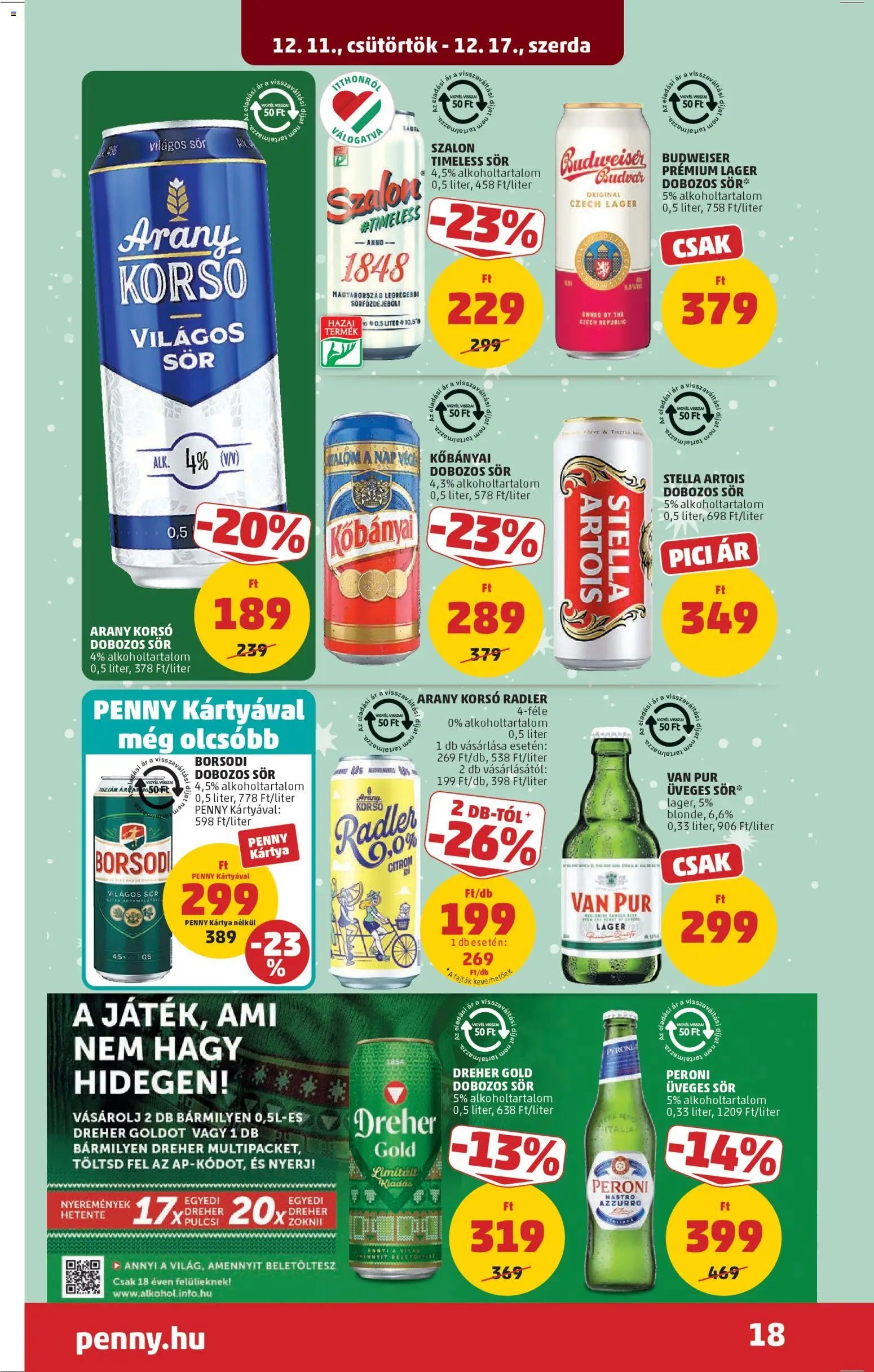 PENNY újság 2025.12.11. Akciós újság PENNY (2025-12-11 - 2025-12-17)