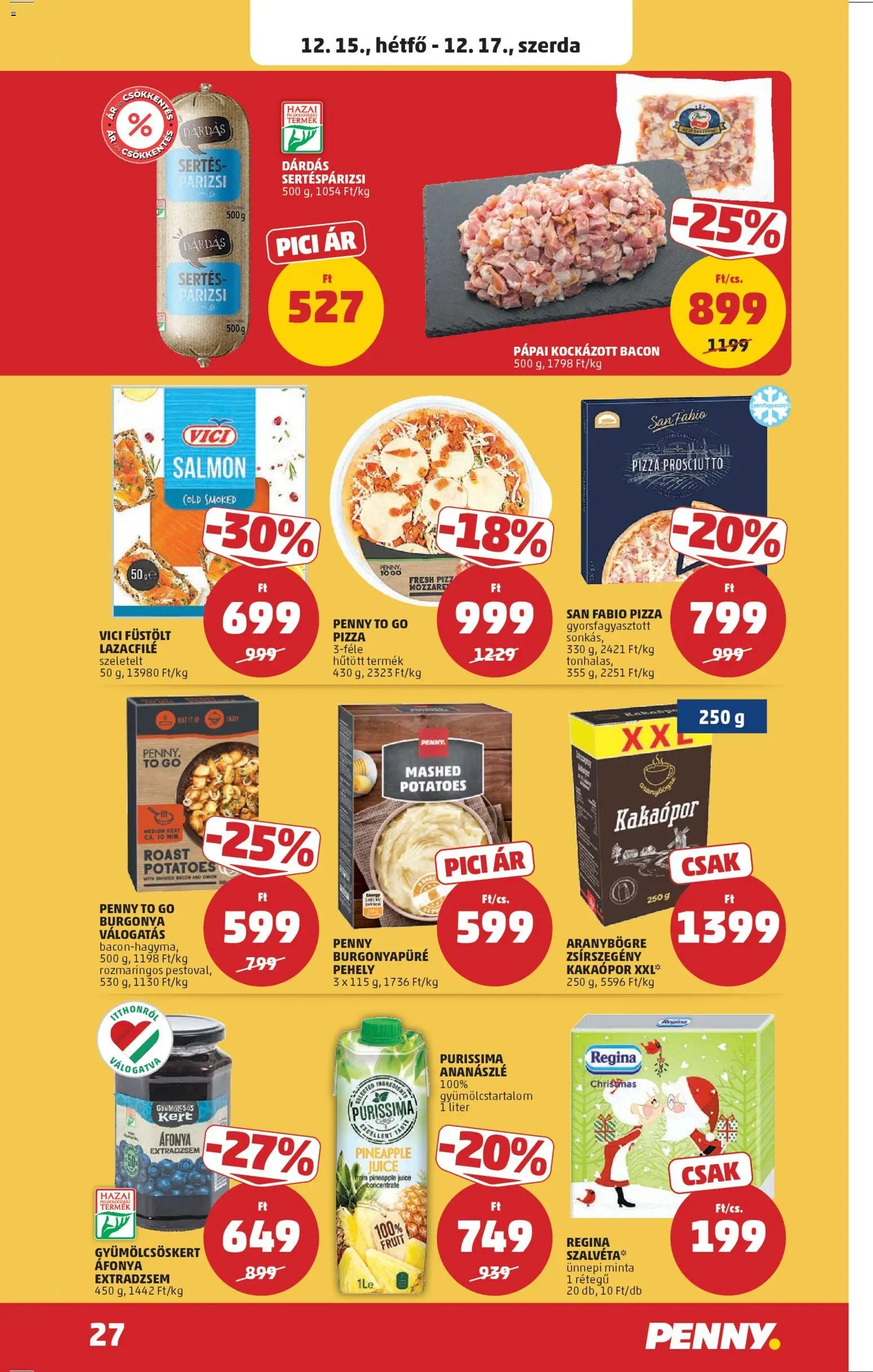 PENNY újság 2025.12.11. Akciós újság PENNY (2025-12-11 - 2025-12-17)