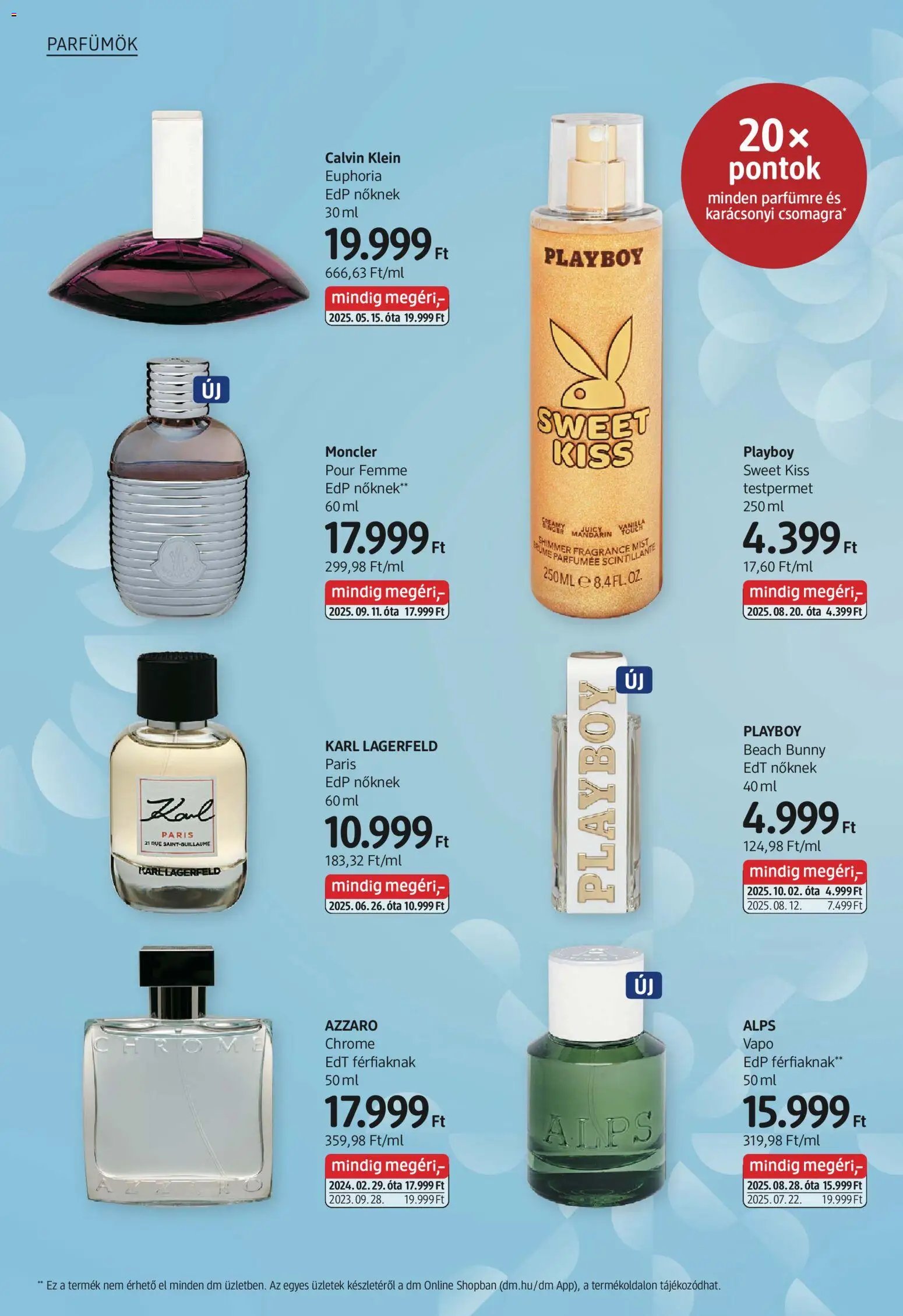 DM Drogerie Markt újság 2025.10.30. Ajándékkatalógusunk (2025-10-30 - 2025-12-31)