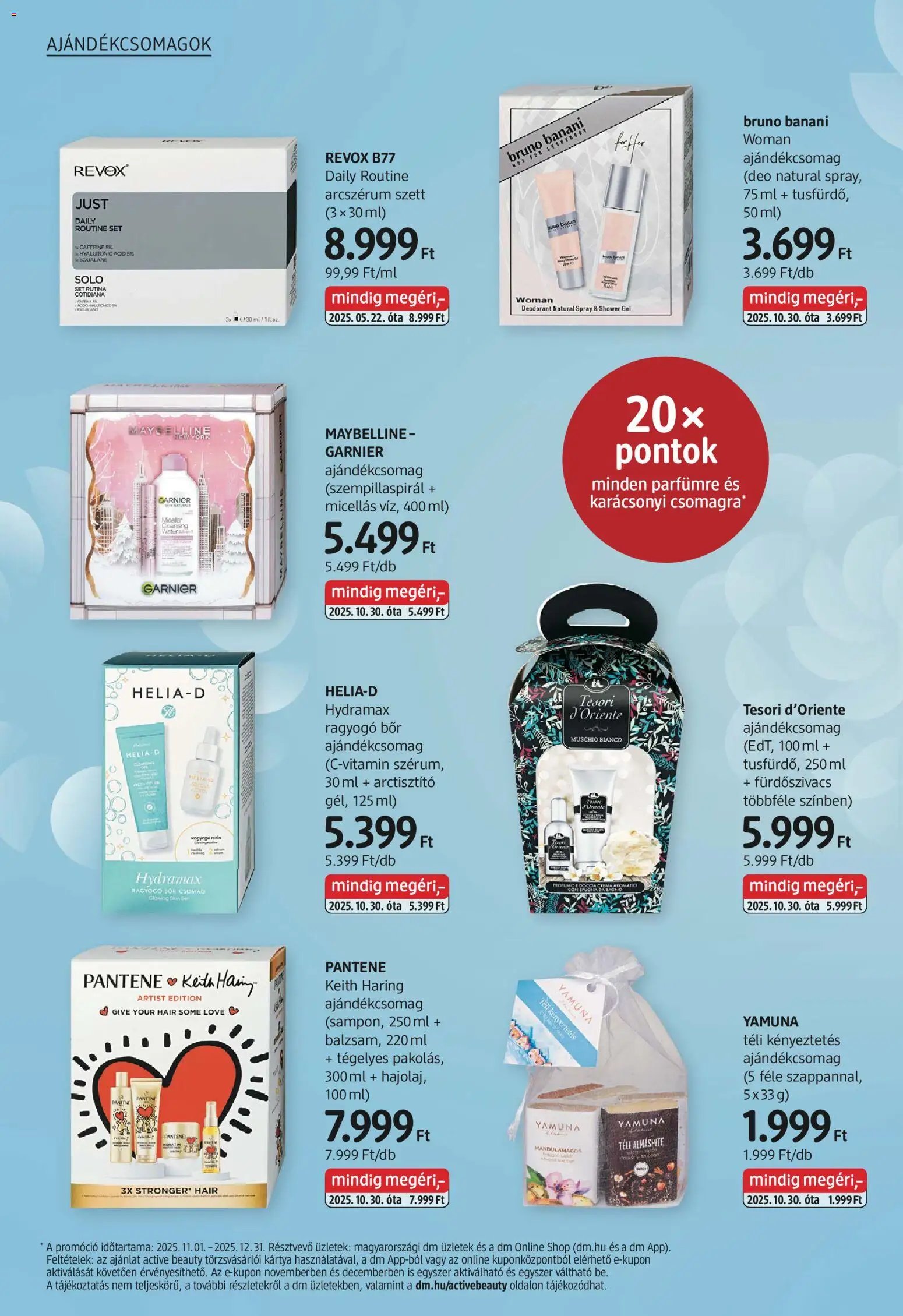 DM Drogerie Markt újság 2025.10.30. Ajándékkatalógusunk (2025-10-30 - 2025-12-31)
