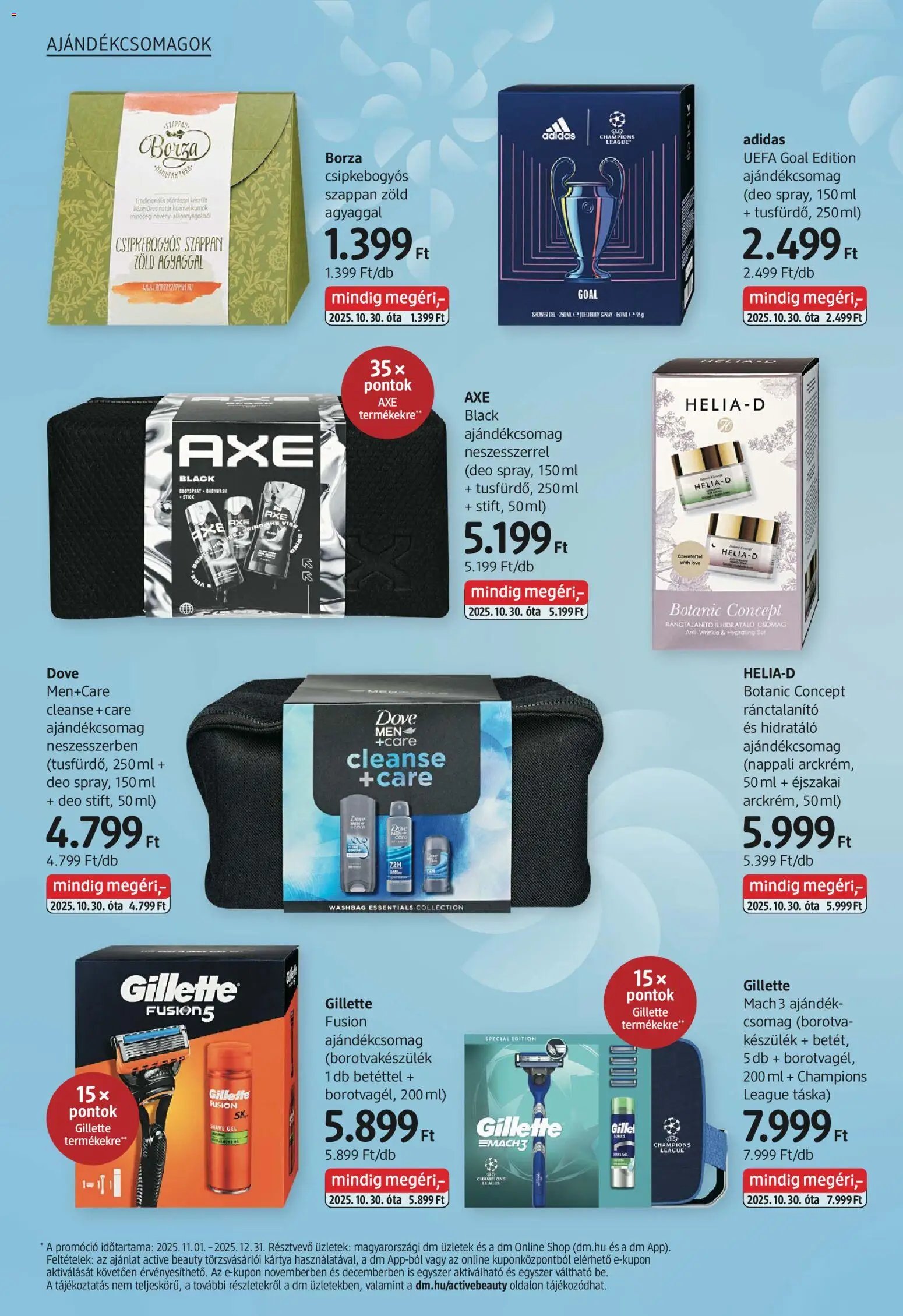 DM Drogerie Markt újság 2025.10.30. Ajándékkatalógusunk (2025-10-30 - 2025-12-31)
