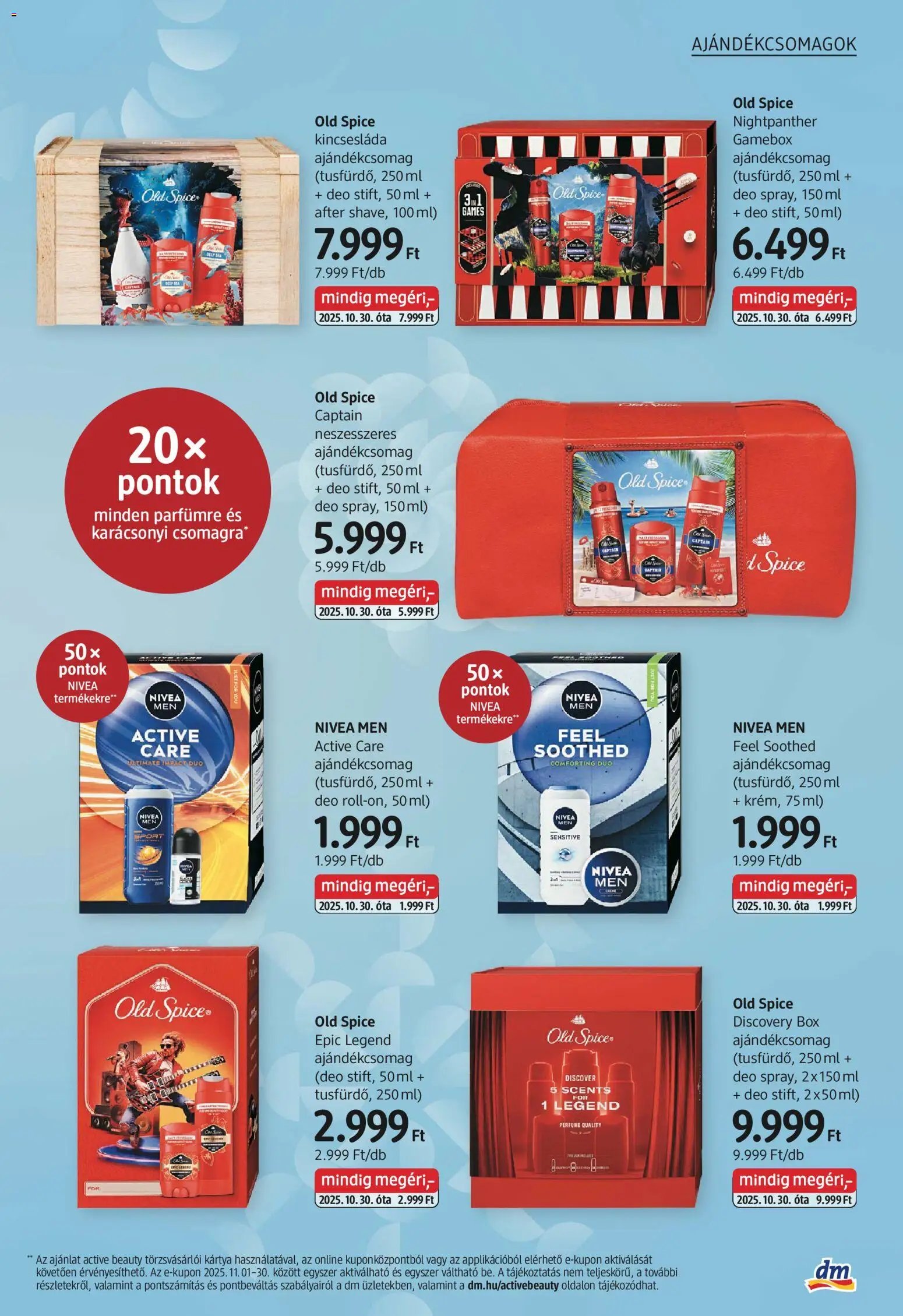DM Drogerie Markt újság 2025.10.30. Ajándékkatalógusunk (2025-10-30 - 2025-12-31)