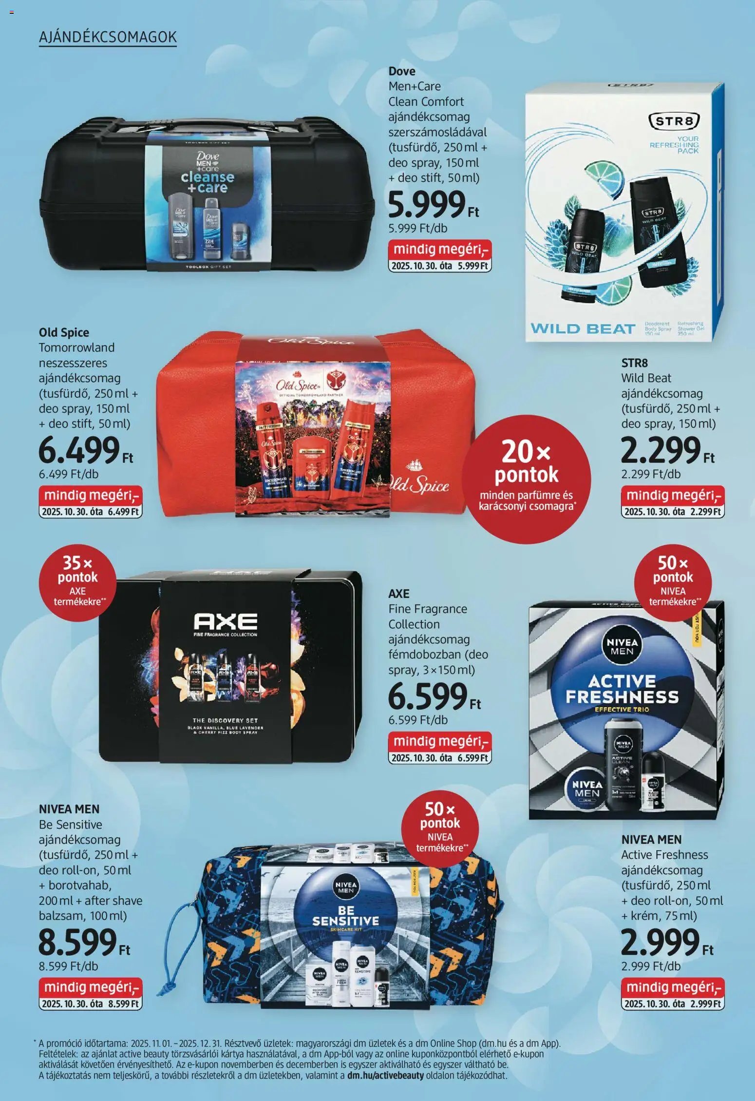 DM Drogerie Markt újság 2025.10.30. Ajándékkatalógusunk (2025-10-30 - 2025-12-31)
