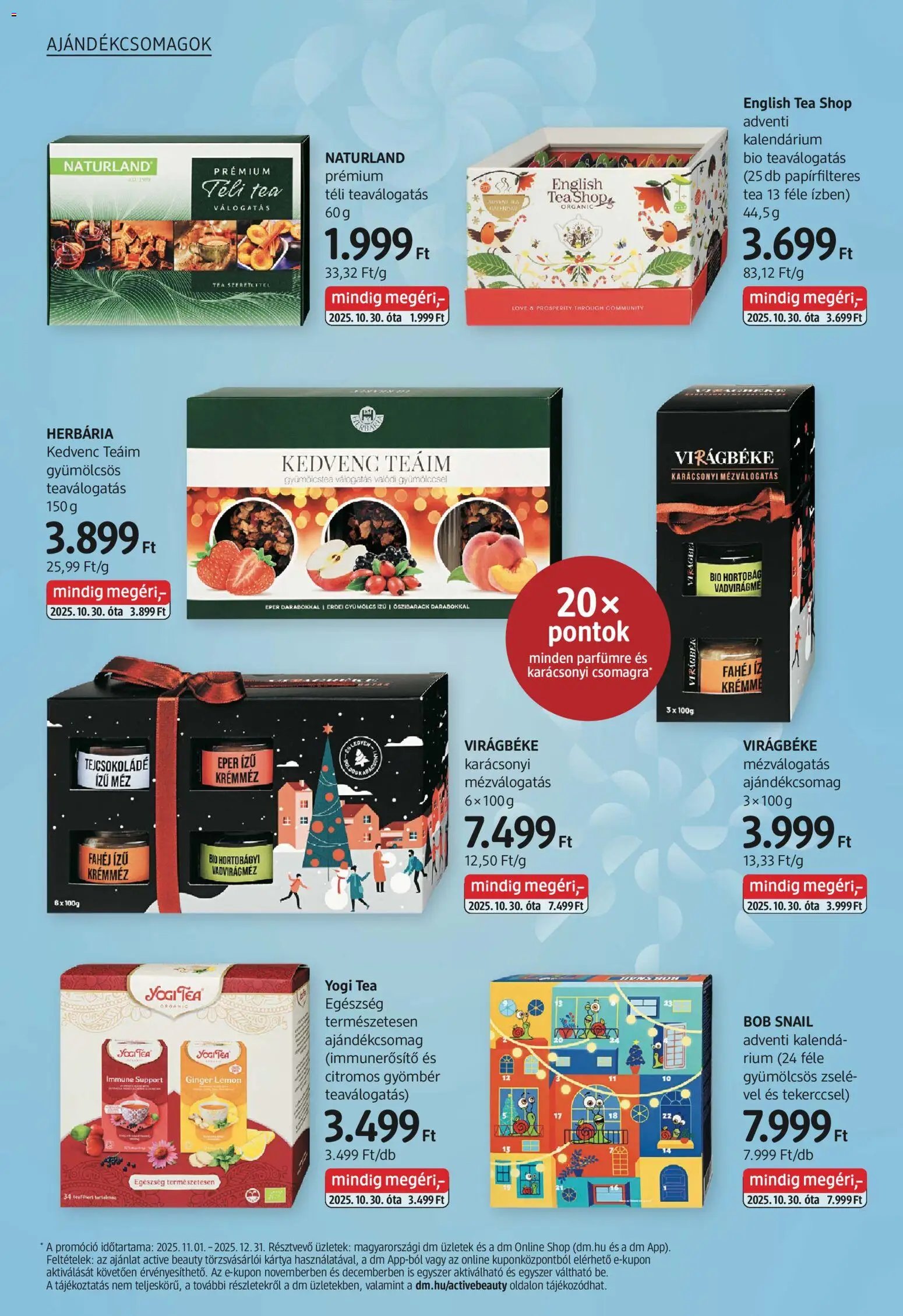 DM Drogerie Markt újság 2025.10.30. Ajándékkatalógusunk (2025-10-30 - 2025-12-31)