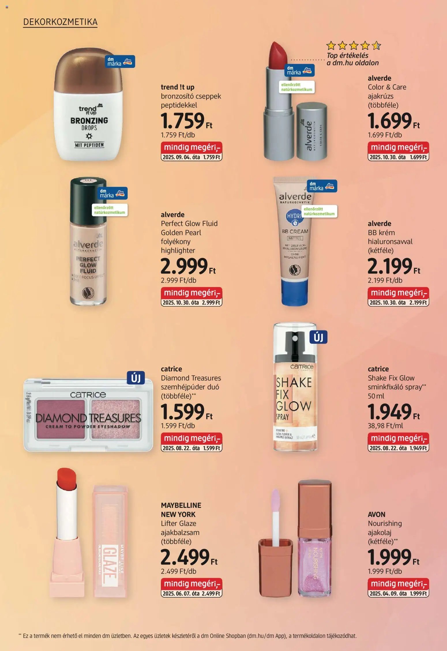 DM Drogerie Markt újság 2025.10.30. Ajándékkatalógusunk (2025-10-30 - 2025-12-31)