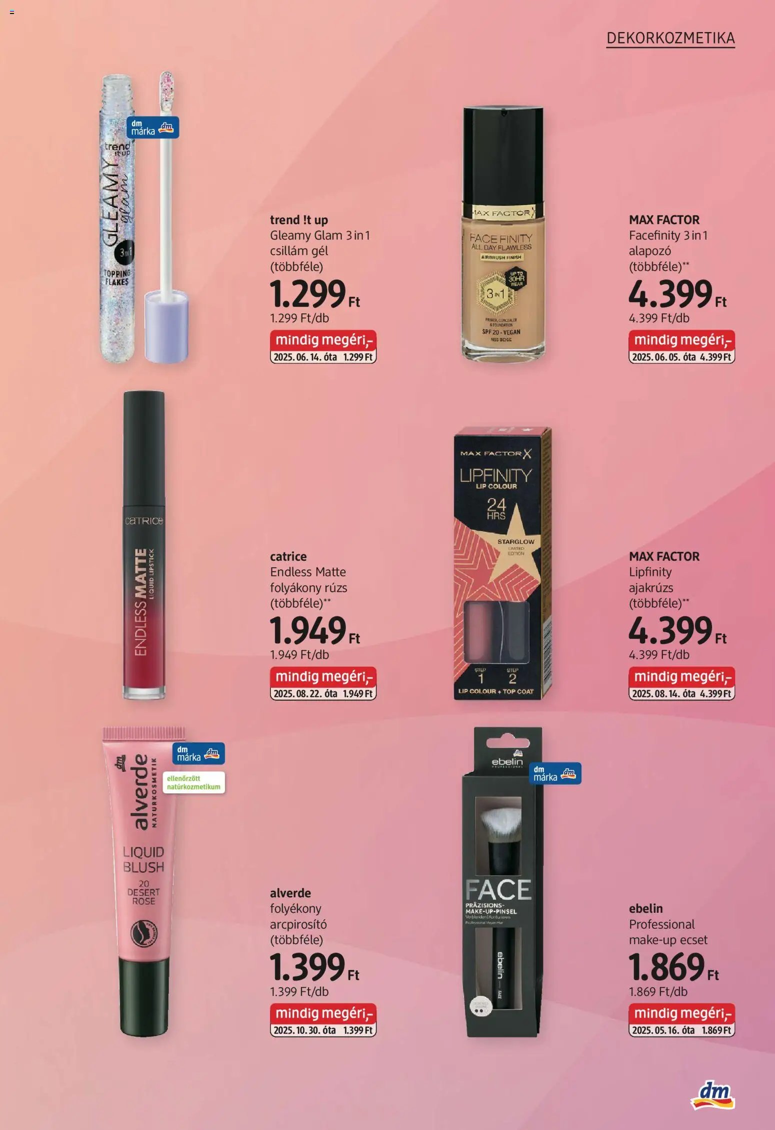 DM Drogerie Markt újság 2025.10.30. Ajándékkatalógusunk (2025-10-30 - 2025-12-31)