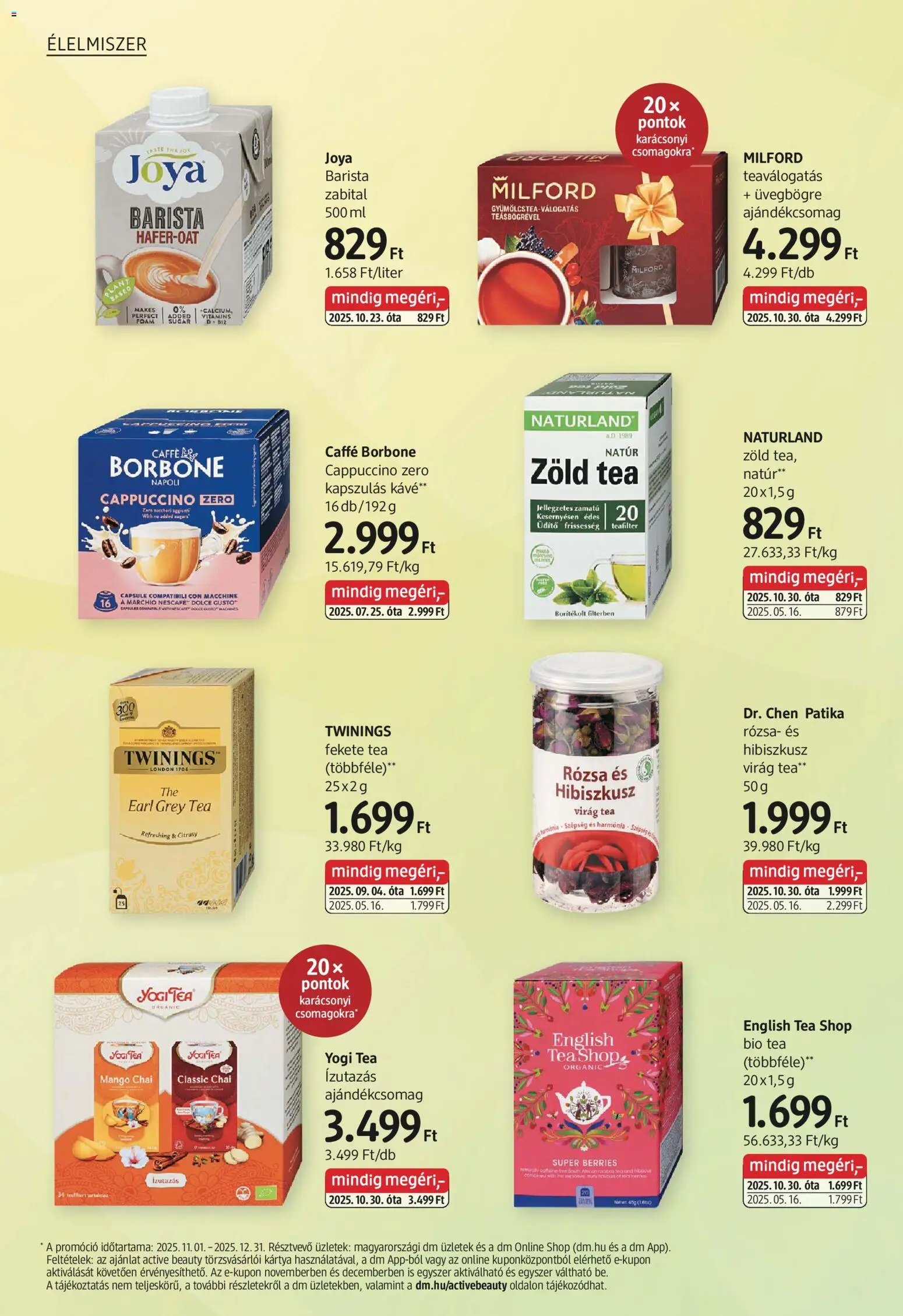 DM Drogerie Markt újság 2025.10.30. Ajándékkatalógusunk (2025-10-30 - 2025-12-31)