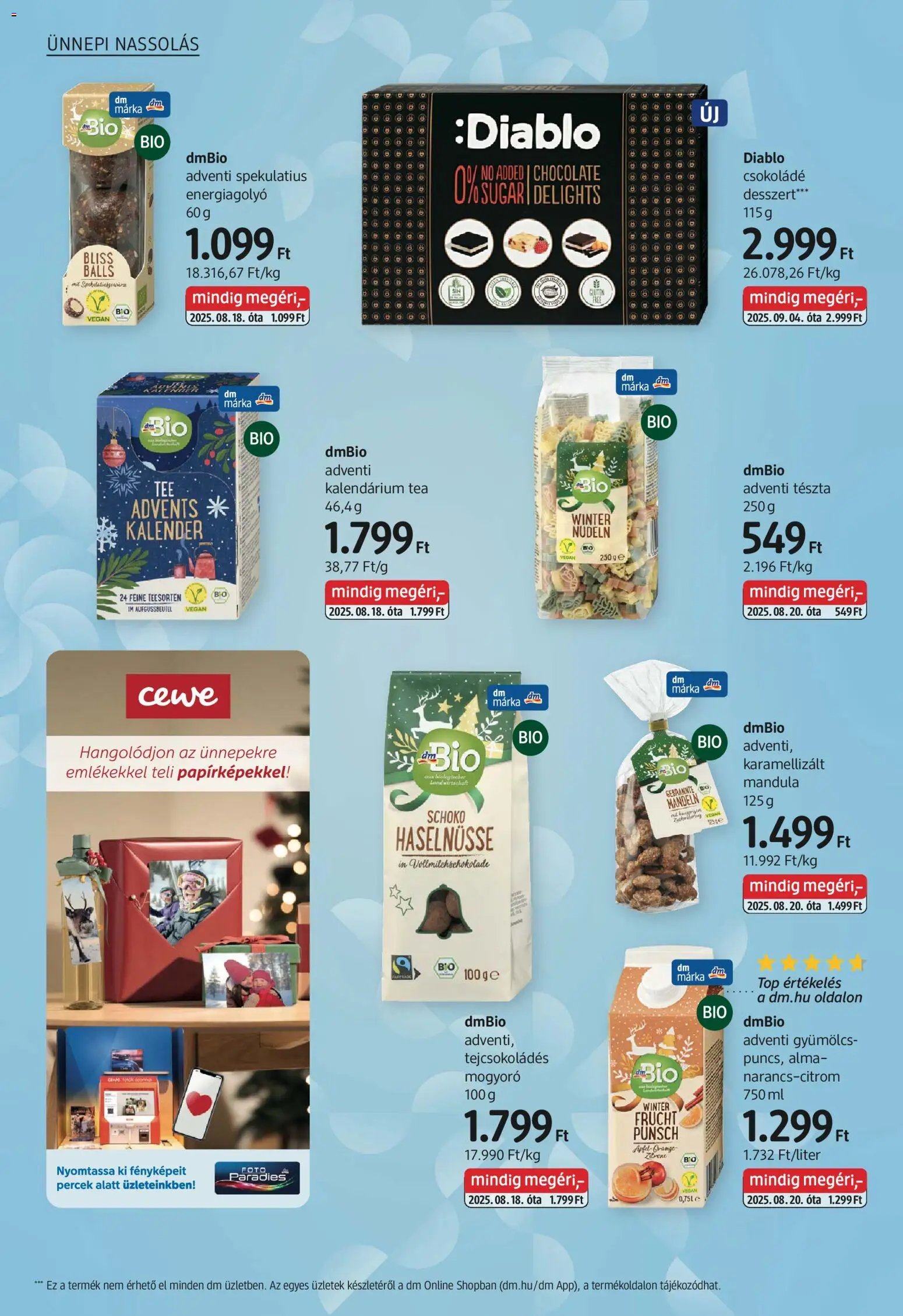 DM Drogerie Markt újság 2025.10.30. Ajándékkatalógusunk (2025-10-30 - 2025-12-31)