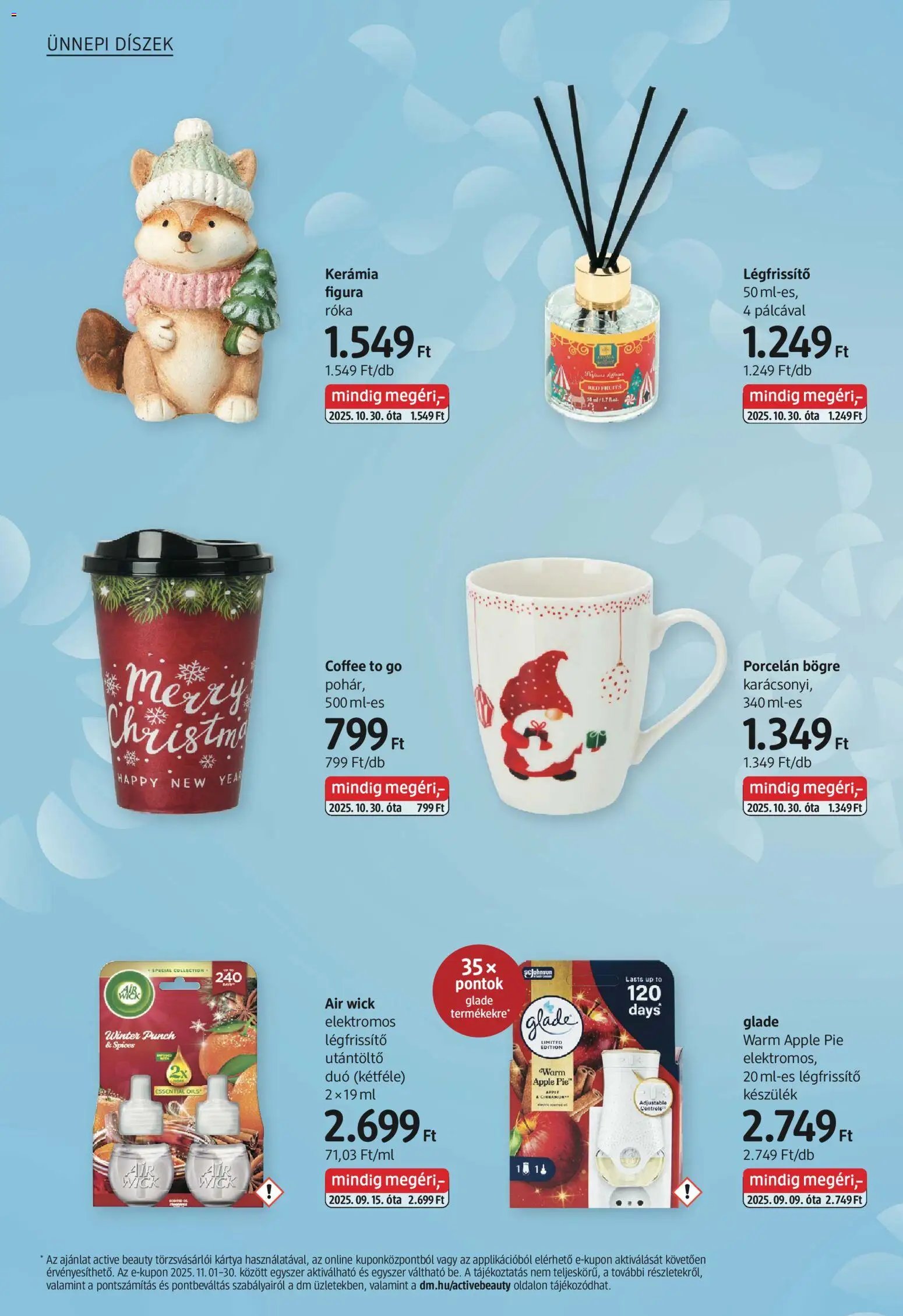 DM Drogerie Markt újság 2025.10.30. Ajándékkatalógusunk (2025-10-30 - 2025-12-31)